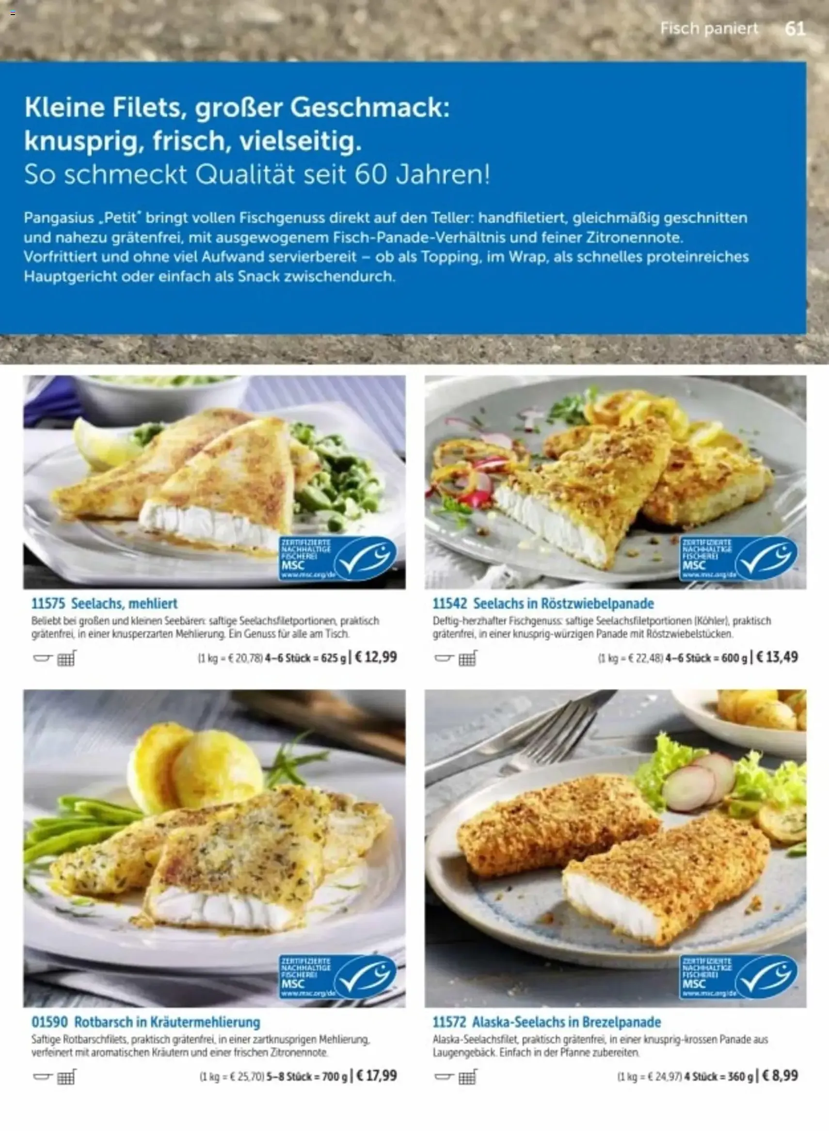 Bofrost Katalog - Gültiger Prospekt ab 06.03.2026, Seite 61 von insgesamt 150