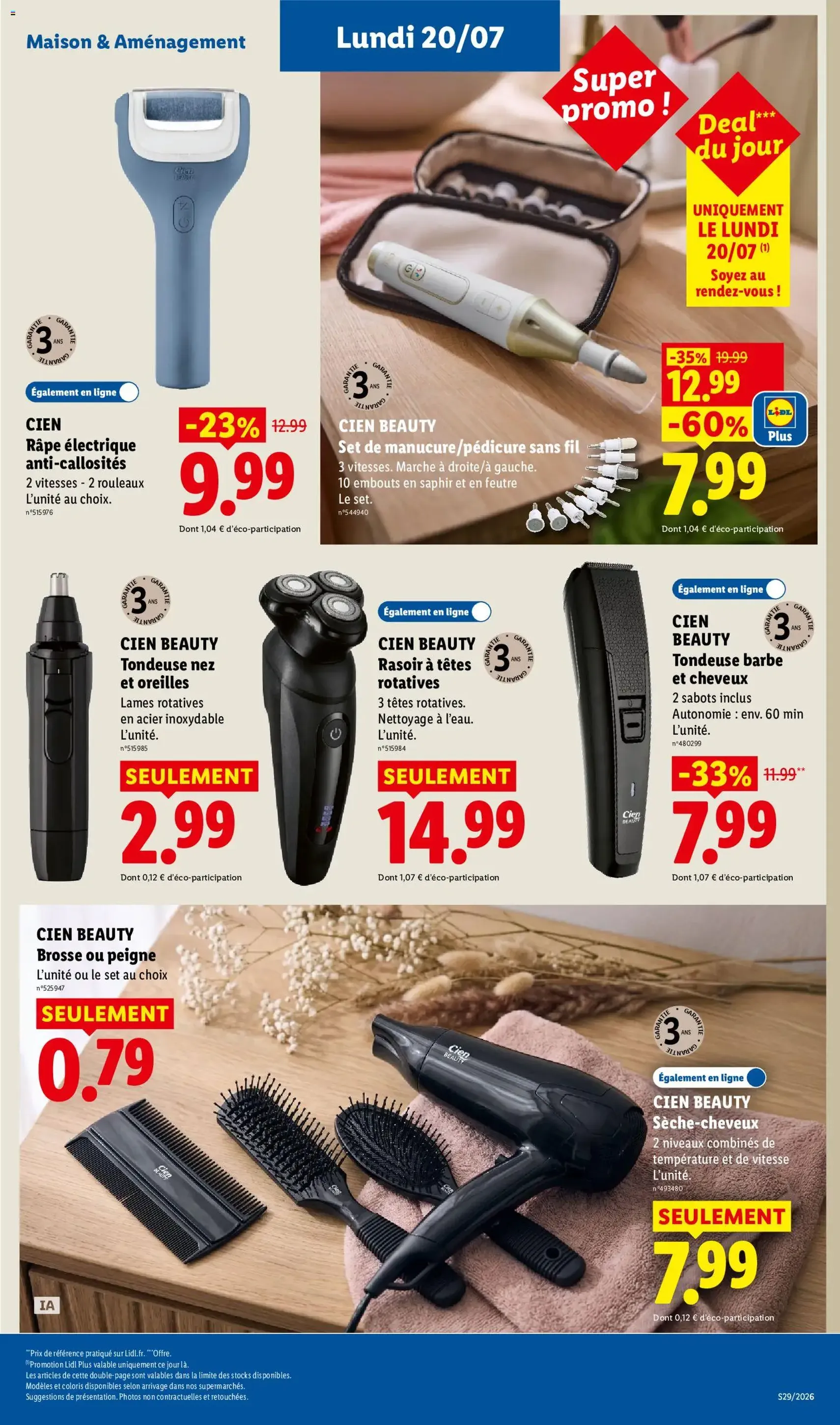 LIDL catalogue - brochure valable à partir du 16/07/2026, page 53 sur 61