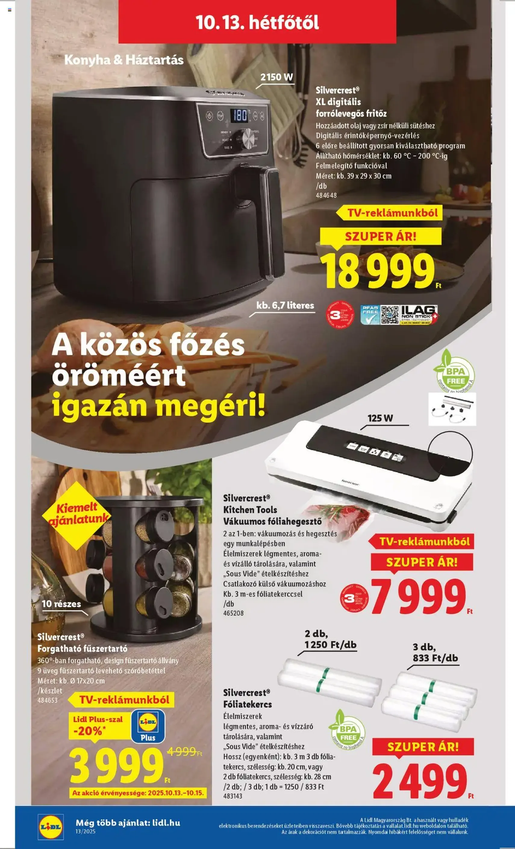 Lidl Akciós újság - 2025.10.09. érvényes szórólap 44 oldal 64 oldalból