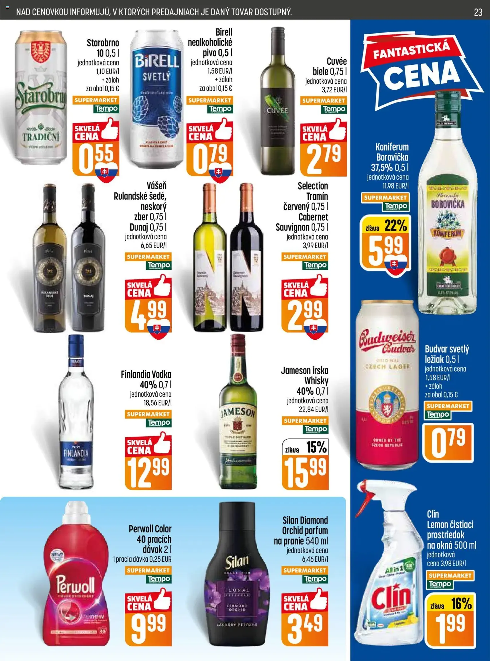 COOP Jednota leták - platný leták od 21.05.2026 strana 23 z 28