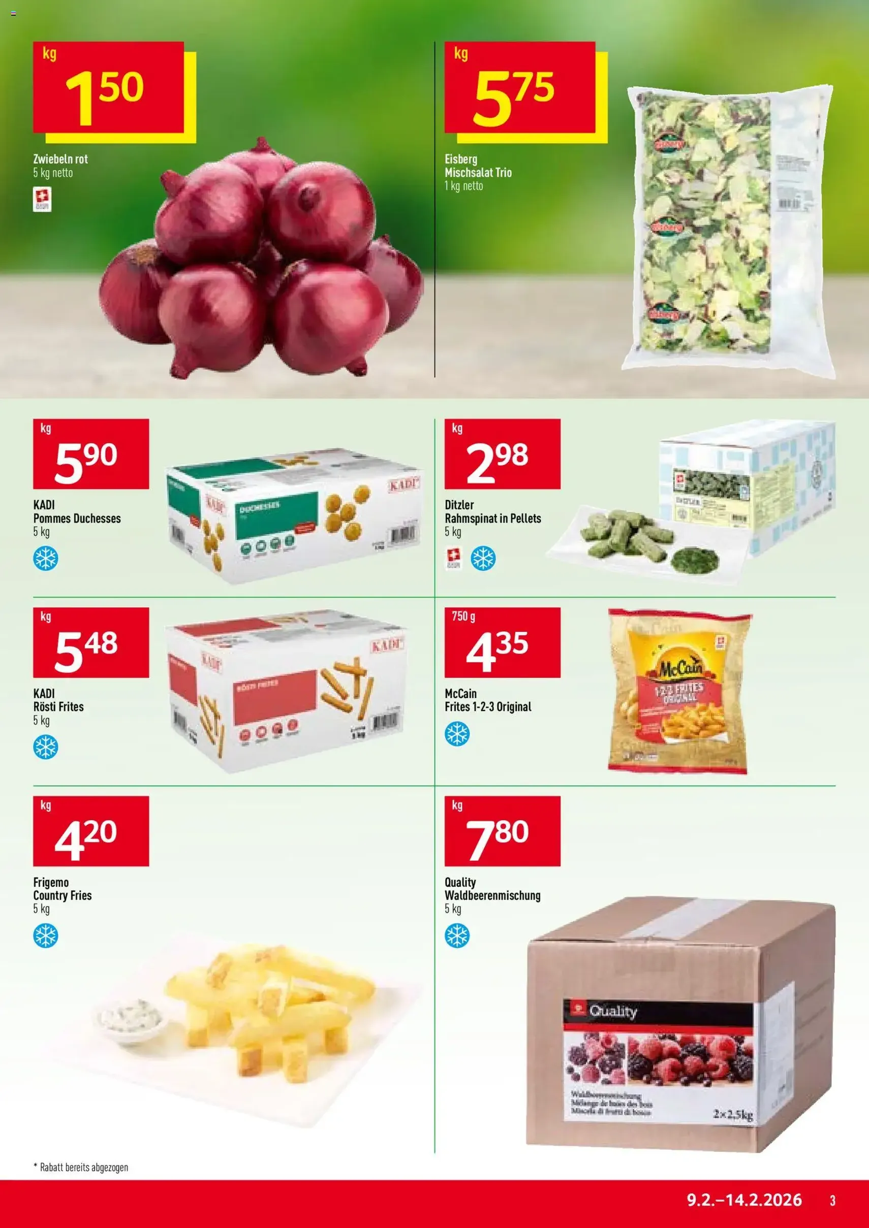 Prodega Aktionen - Gültiger Prospekt ab 09.02.2026, Seite 3 von insgesamt 36