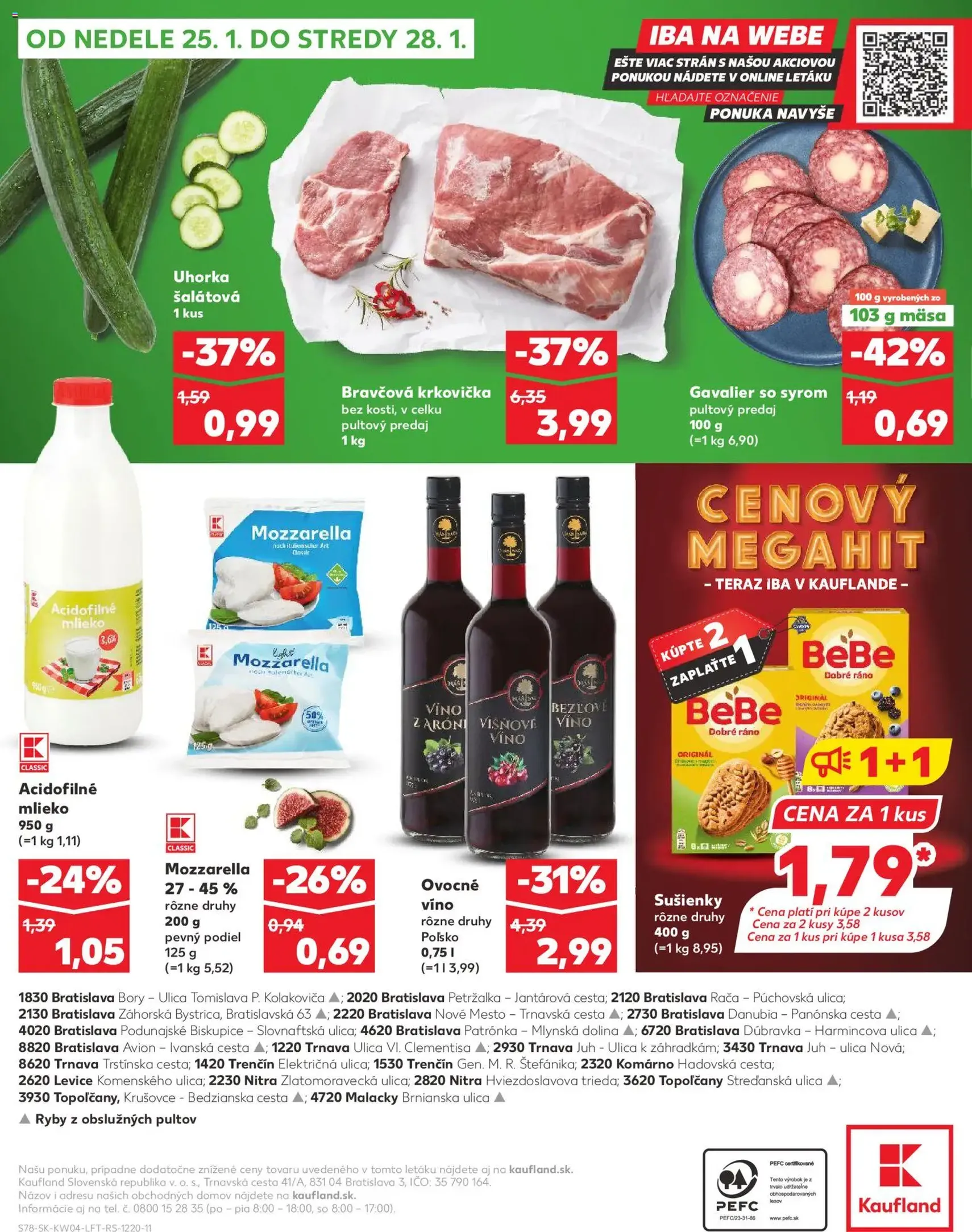 Kaufland leták - platný leták od 22.01.2026 strana 78 z 78