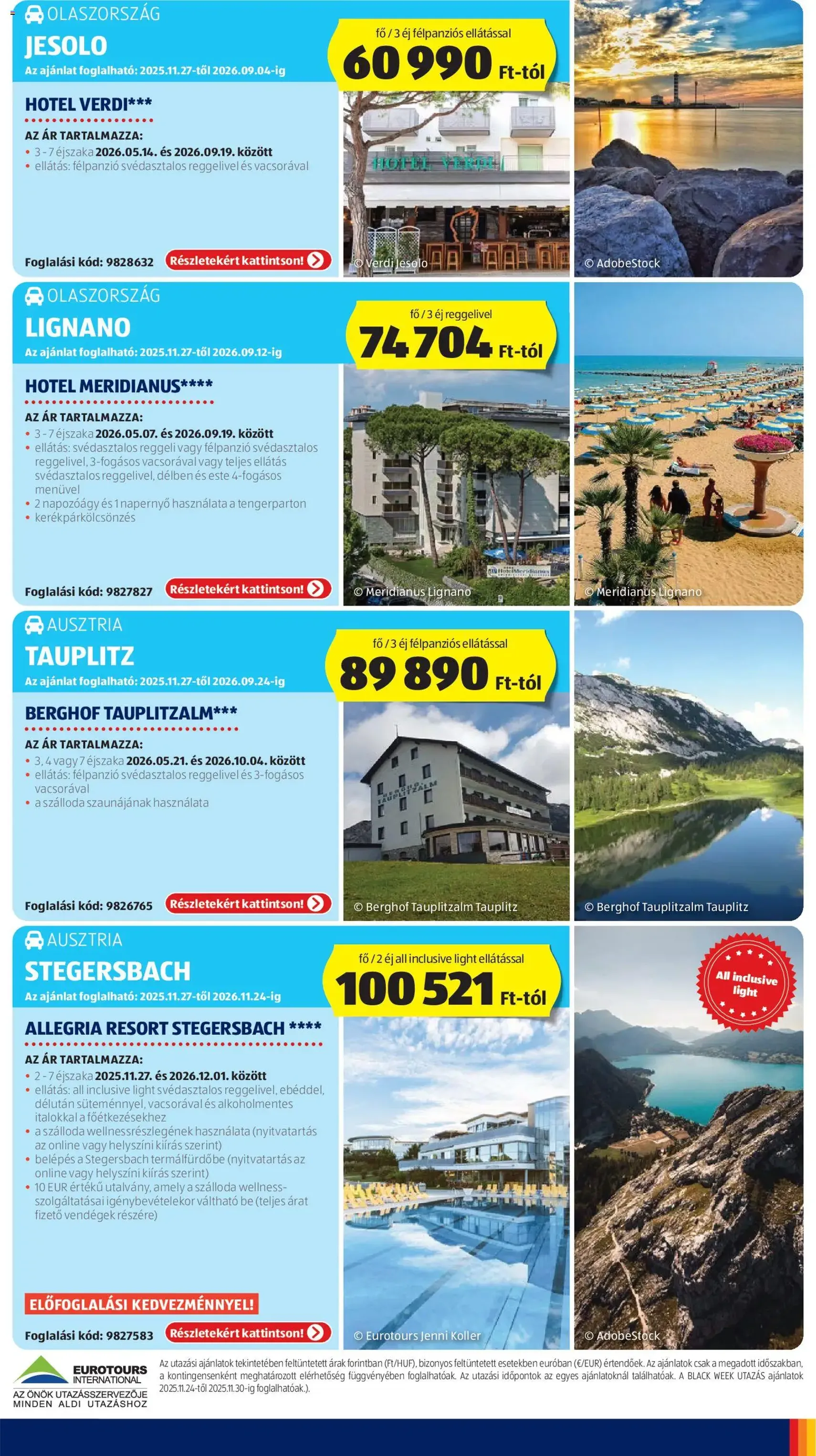 Aldi Black Friday - 2025.11.24. érvényes szórólap 3 oldal 4 oldalból