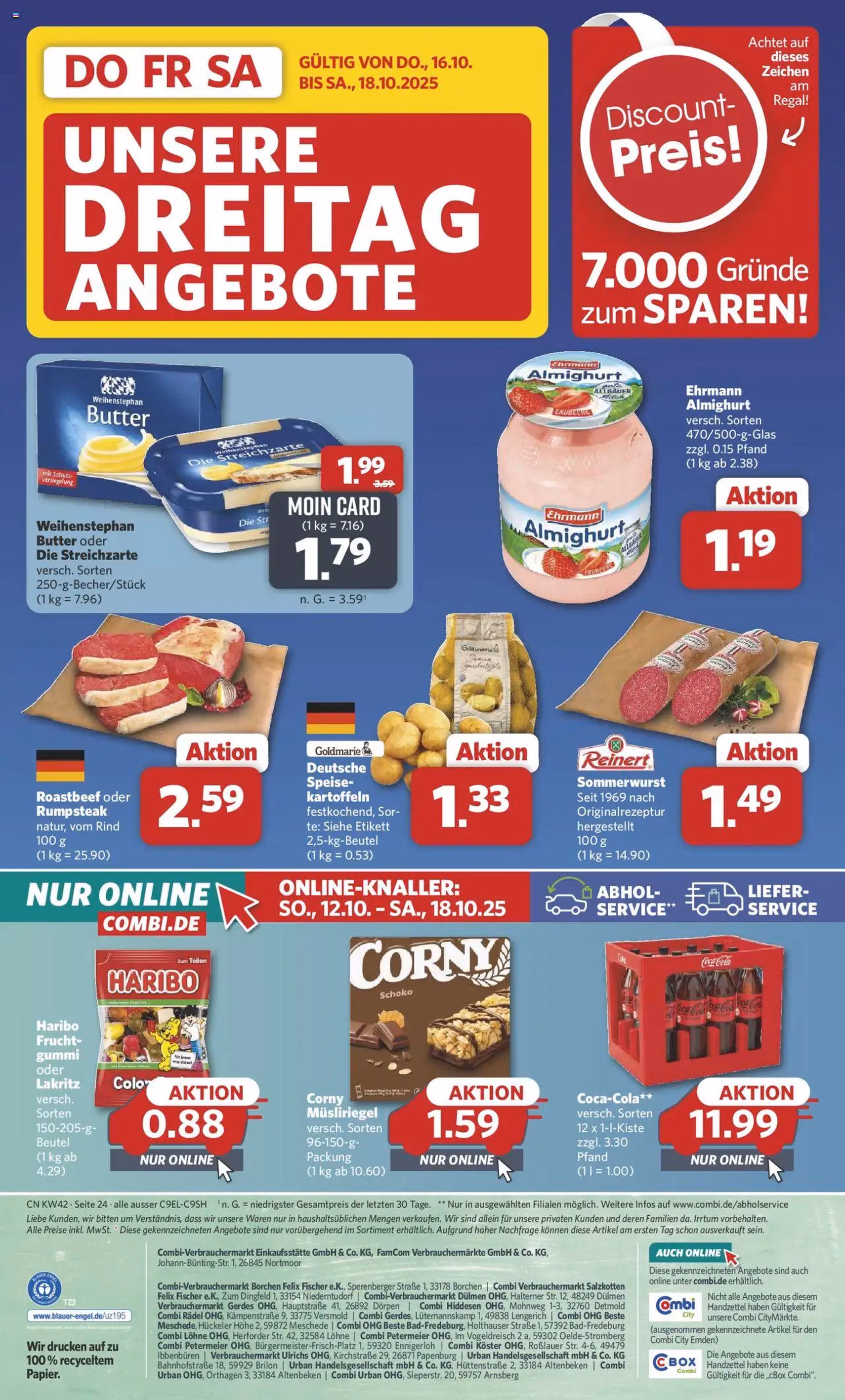 Combi Prospekt - Gültiger Prospekt ab 13.10.2025, Seite 29 von insgesamt 31