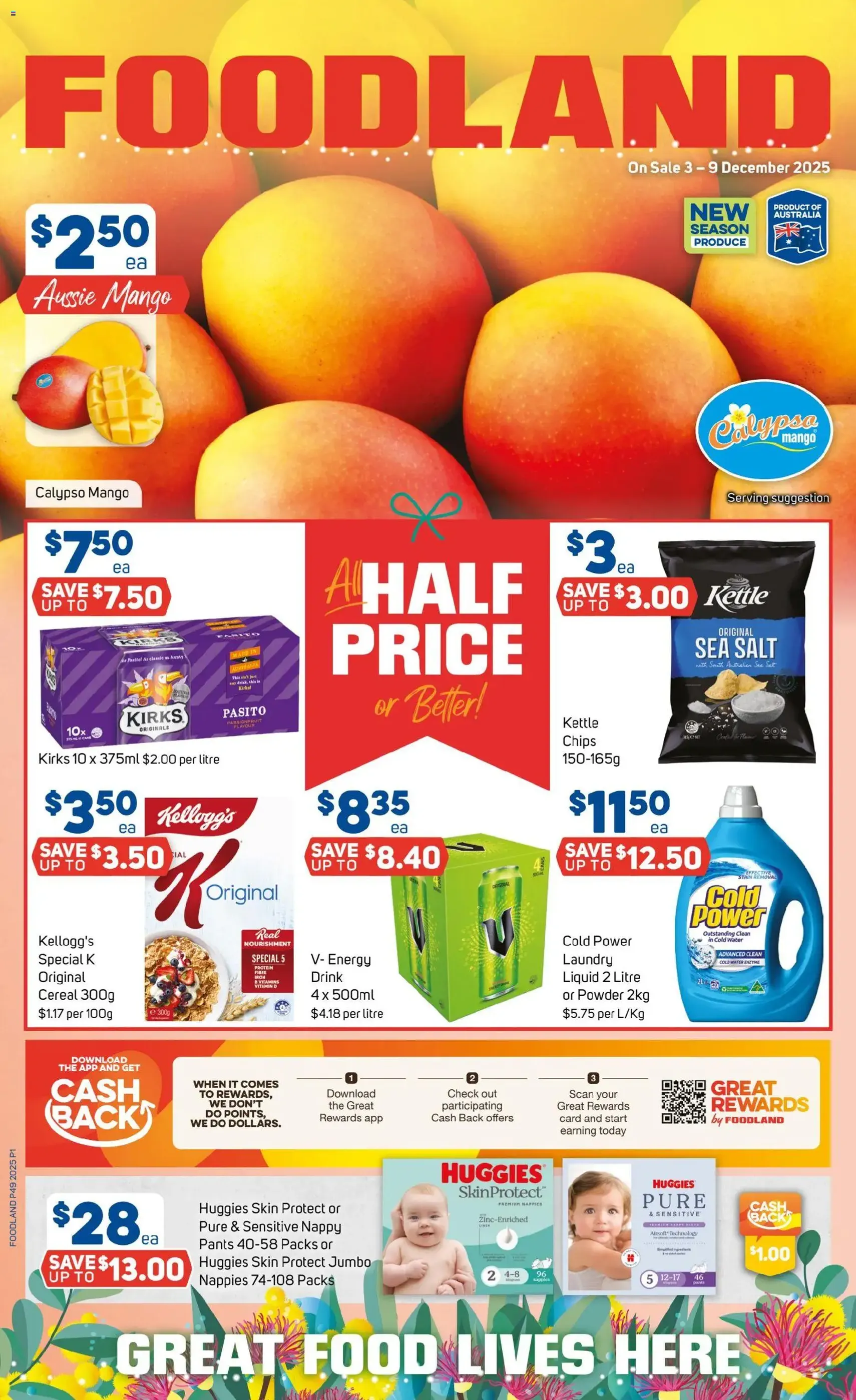 Foodland Catalogue - valid flyer from 03/12/2025, page 1 of 40