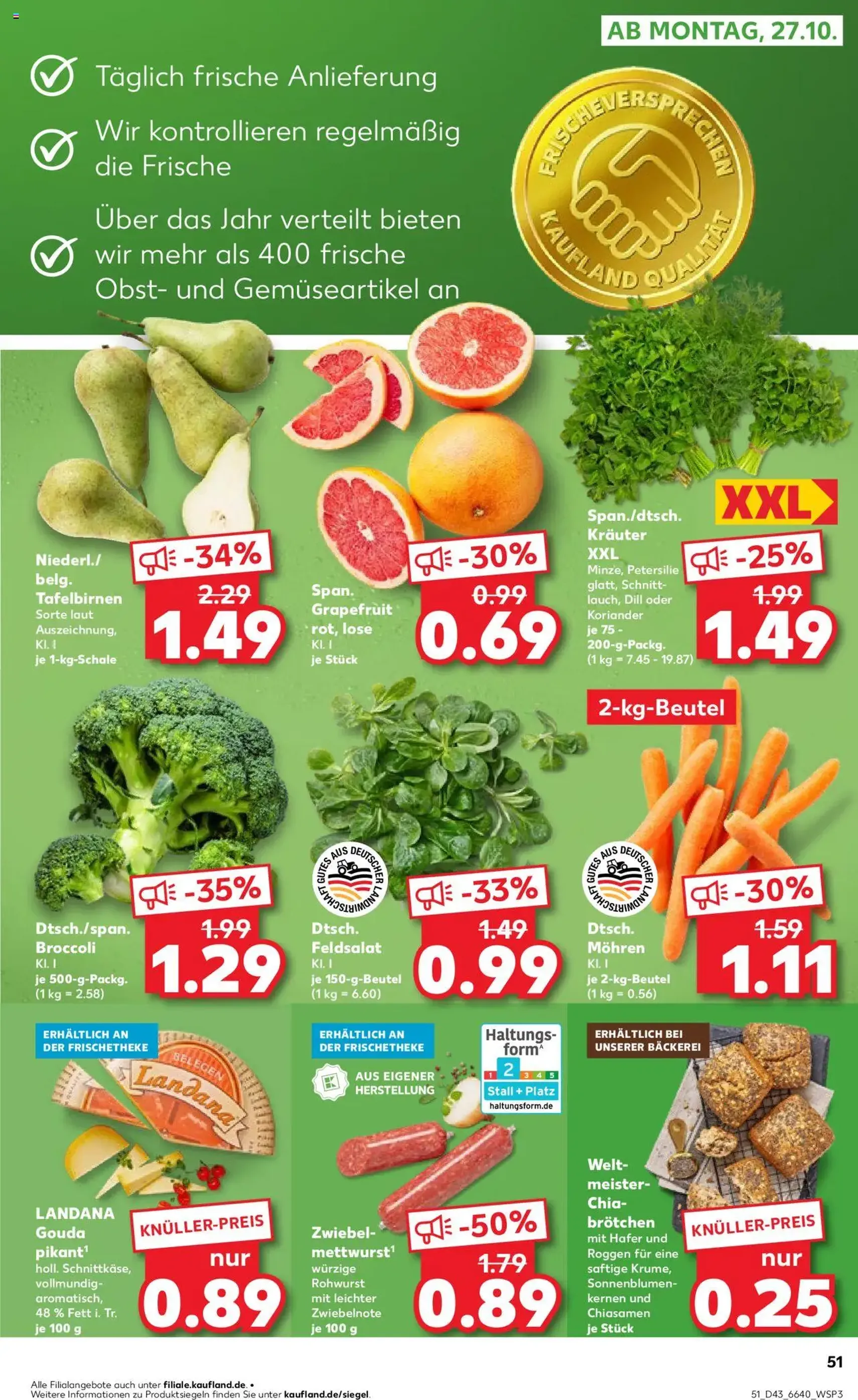 Kaufland Prospekt - Gültiger Prospekt ab 23.10.2025, Seite 51 von insgesamt 61 Kaufland Prospekt - Gültiger Prospekt ab 23.10.2025, Seite 51 von insgesamt 61