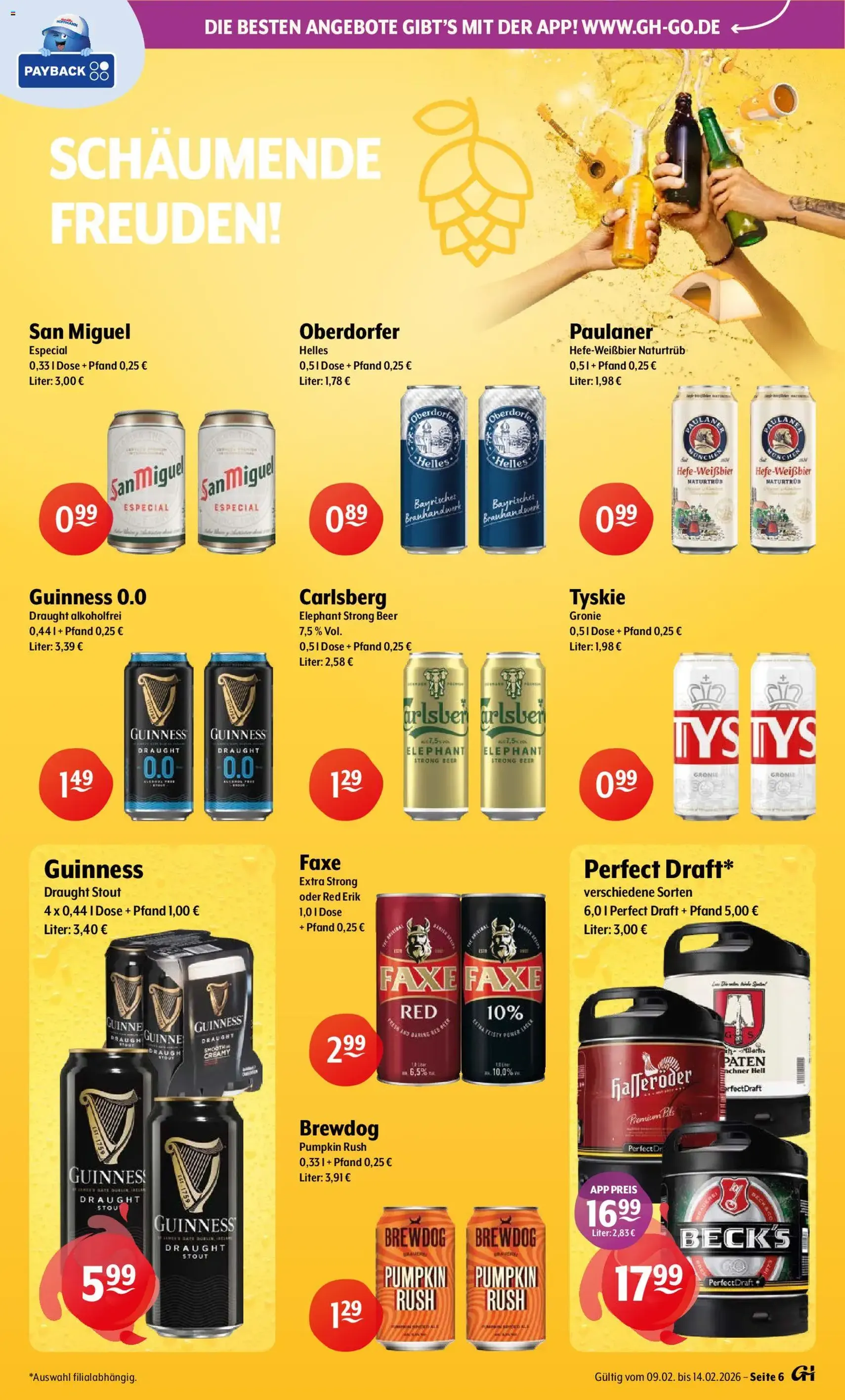 Trink und Spare Prospekt - Gültiger Prospekt ab 09.02.2026, Seite 6 von insgesamt 12