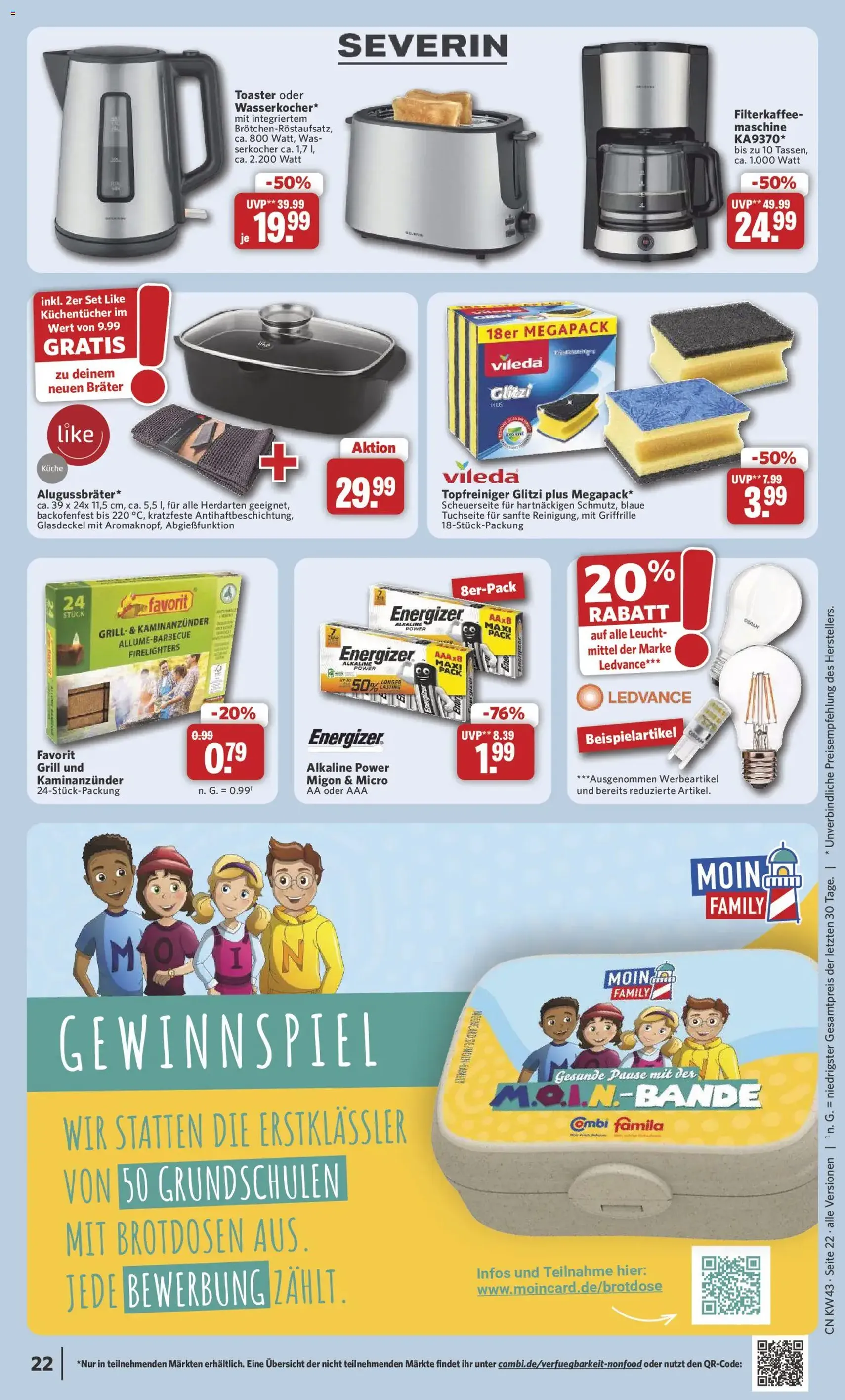 Combi Prospekt - Gültiger Prospekt ab 19.10.2026, Seite 22 von insgesamt 29