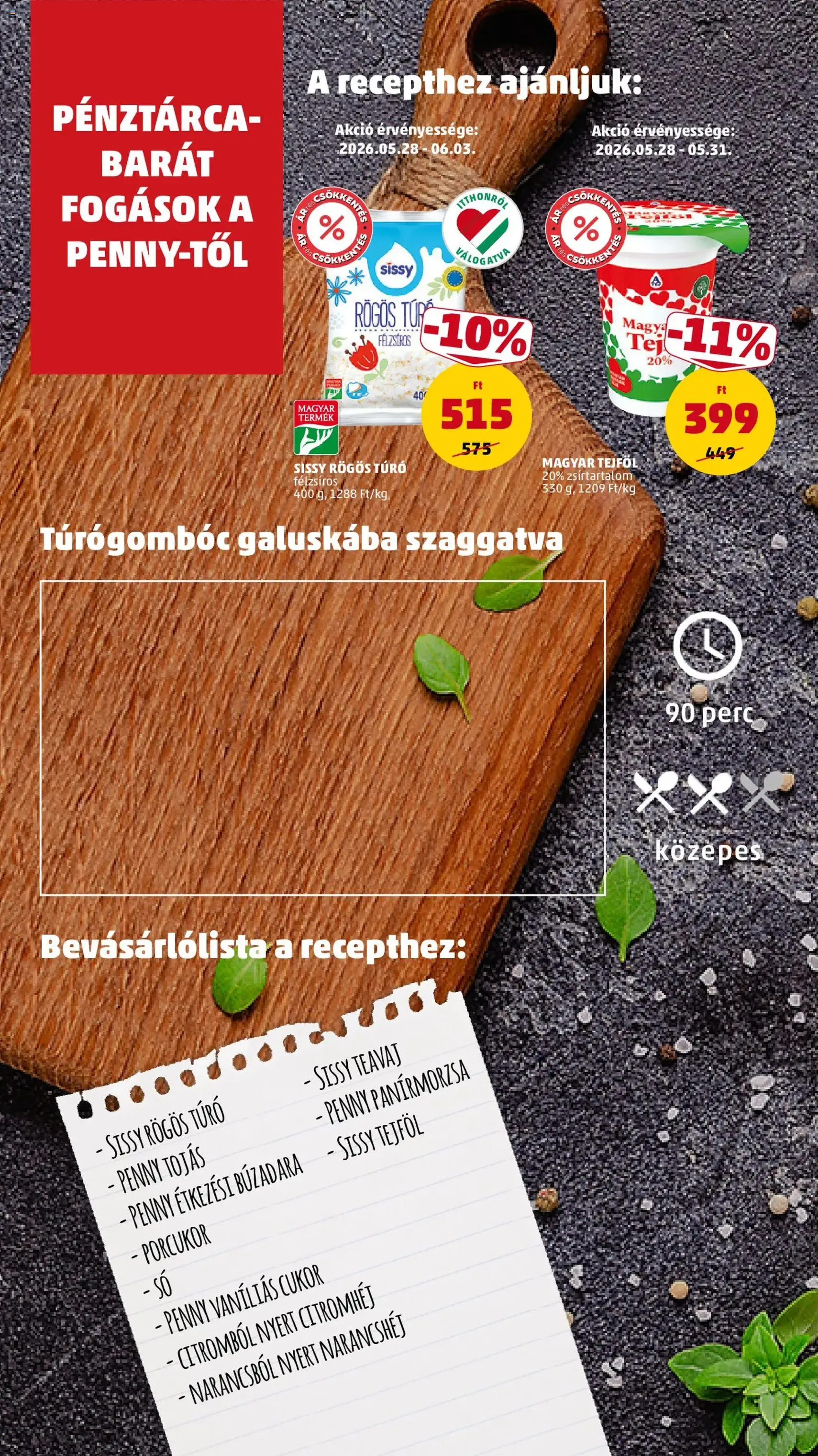 PENNY akciós újság - 2026.05.28. érvényes szórólap 10 oldal 42 oldalból
