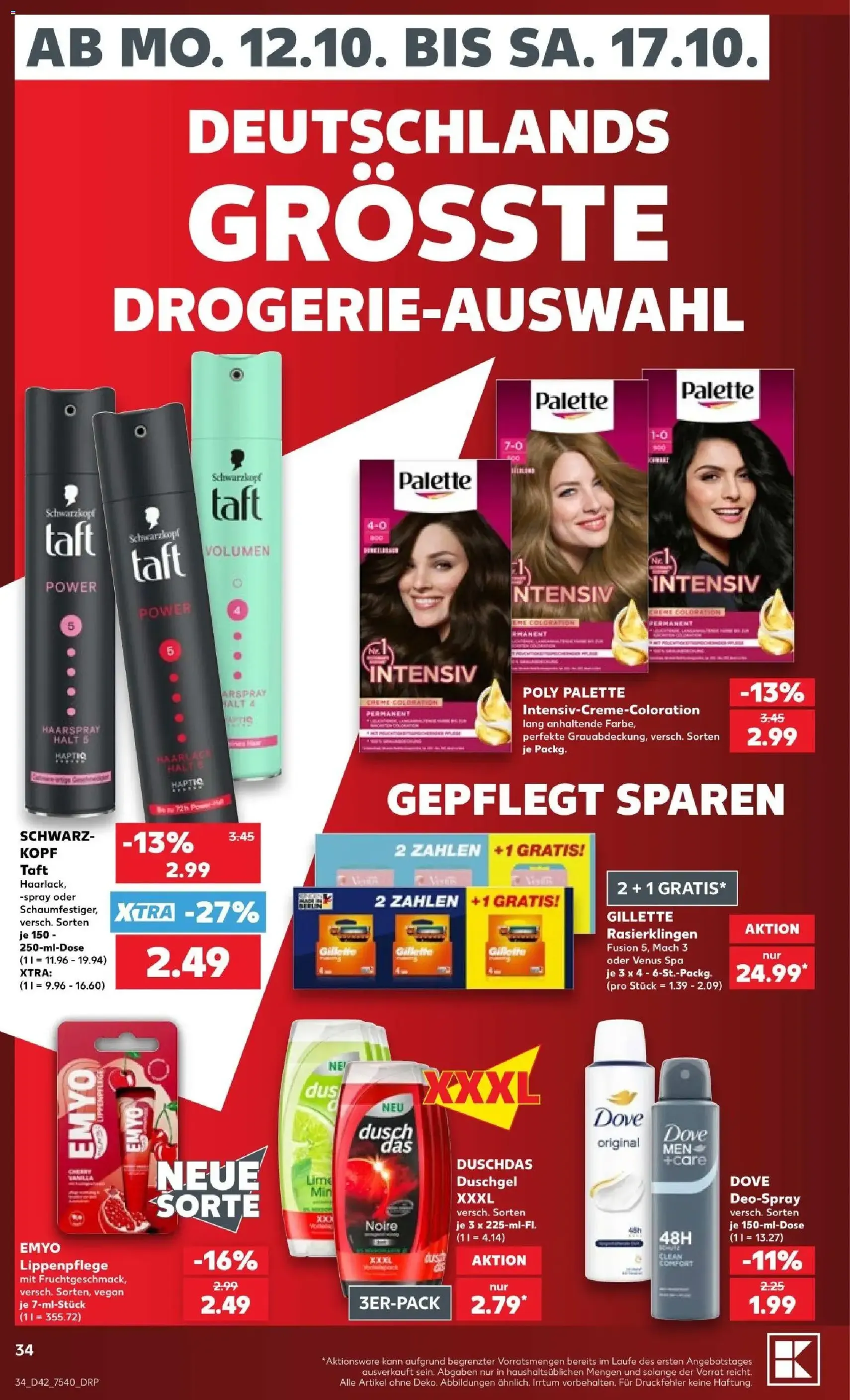 Kaufland Prospekt - Gültiger Prospekt ab 12.10.2026, Seite 40 von insgesamt 74