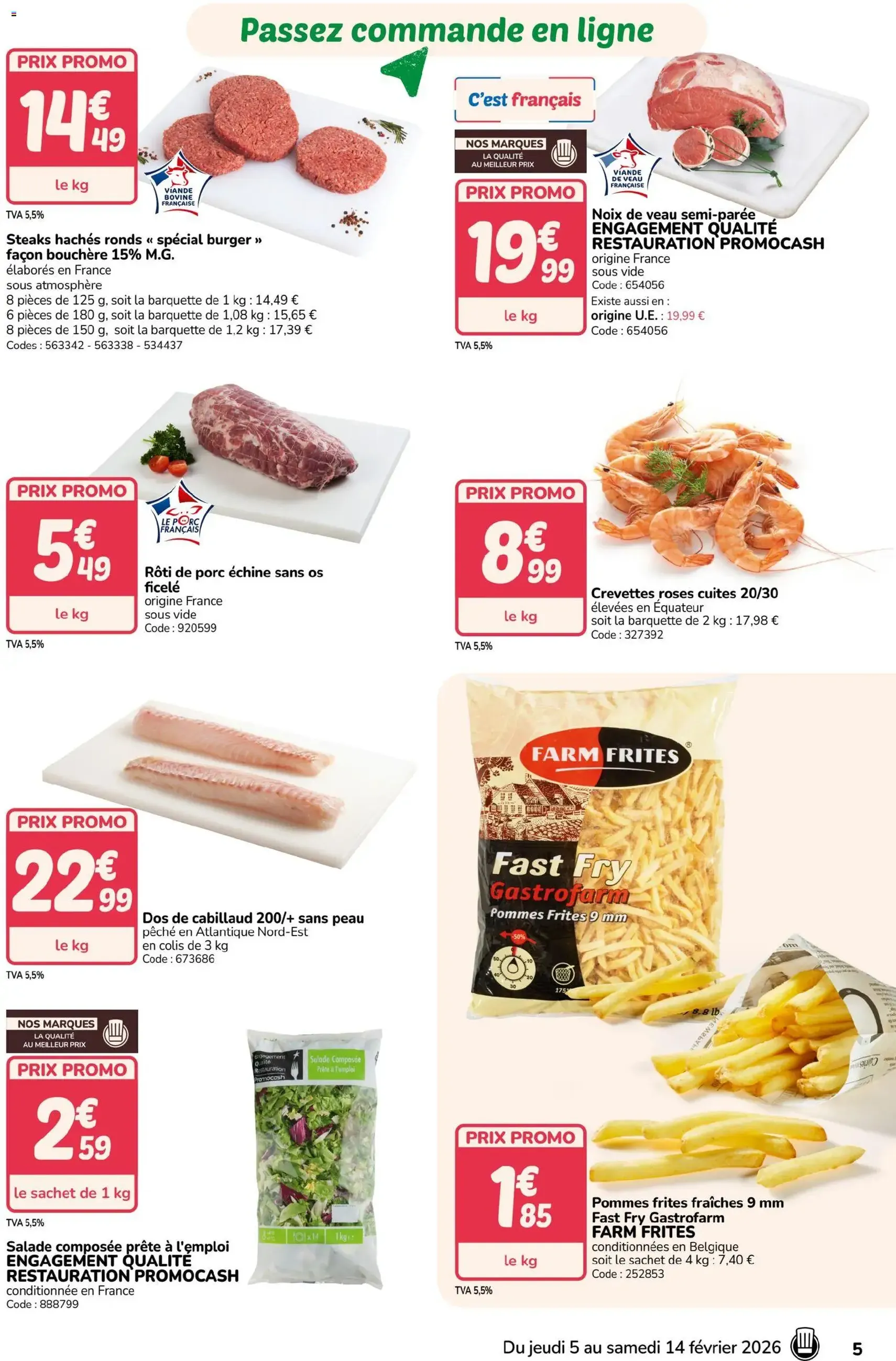 Promocash catalogue - brochure valable à partir du 05/02/2026, page 5 sur 28