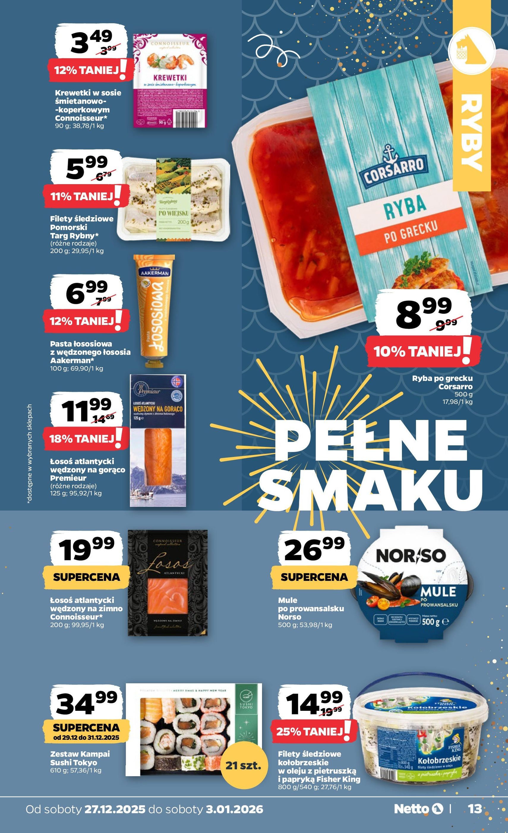 Netto gazetka - Spożywcza - ważny gazetka od 27.12.2025 strona 13 z 41