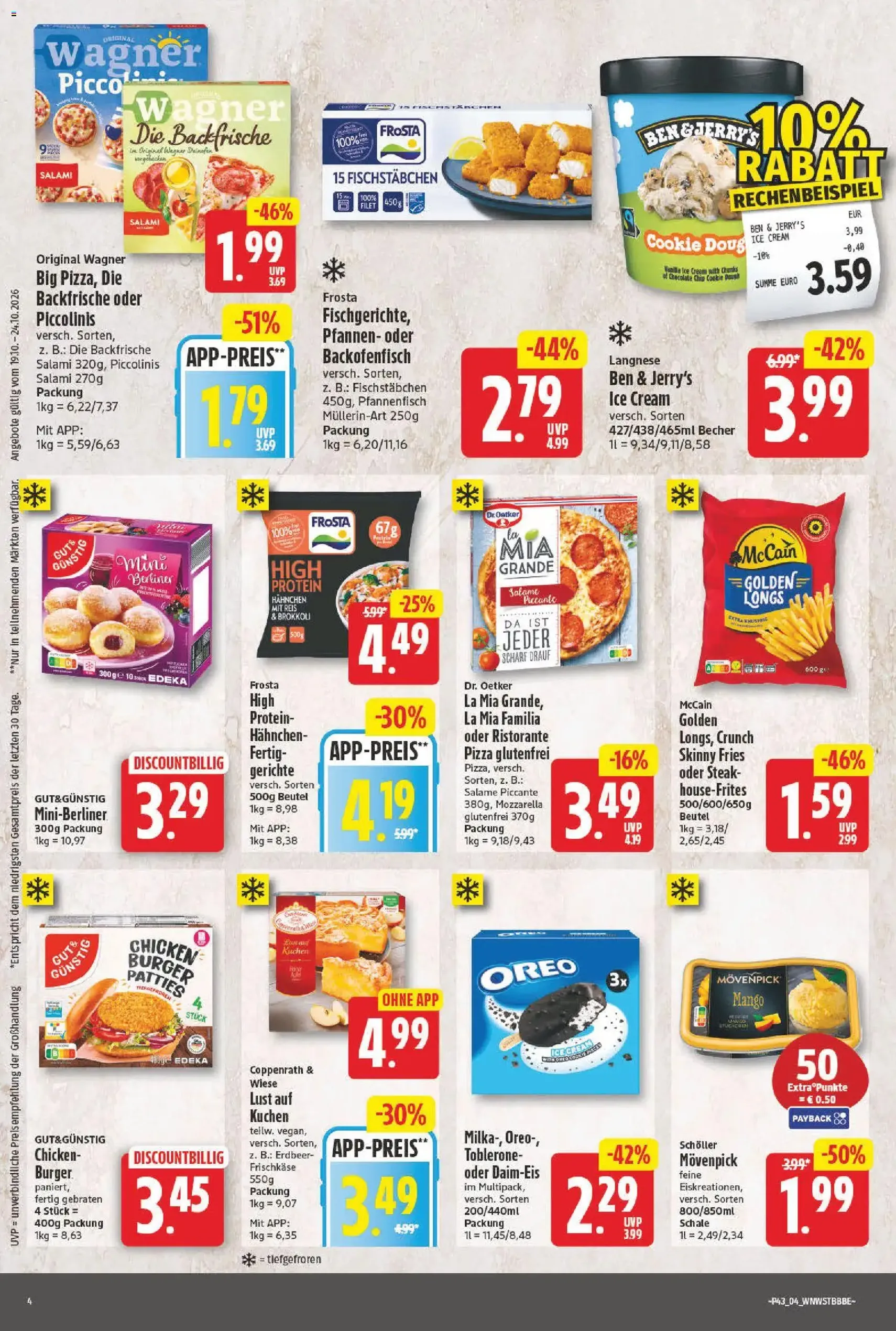 NP Discount Prospekt - Gültiger Prospekt ab 19.10.2026, Seite 4 von insgesamt 16