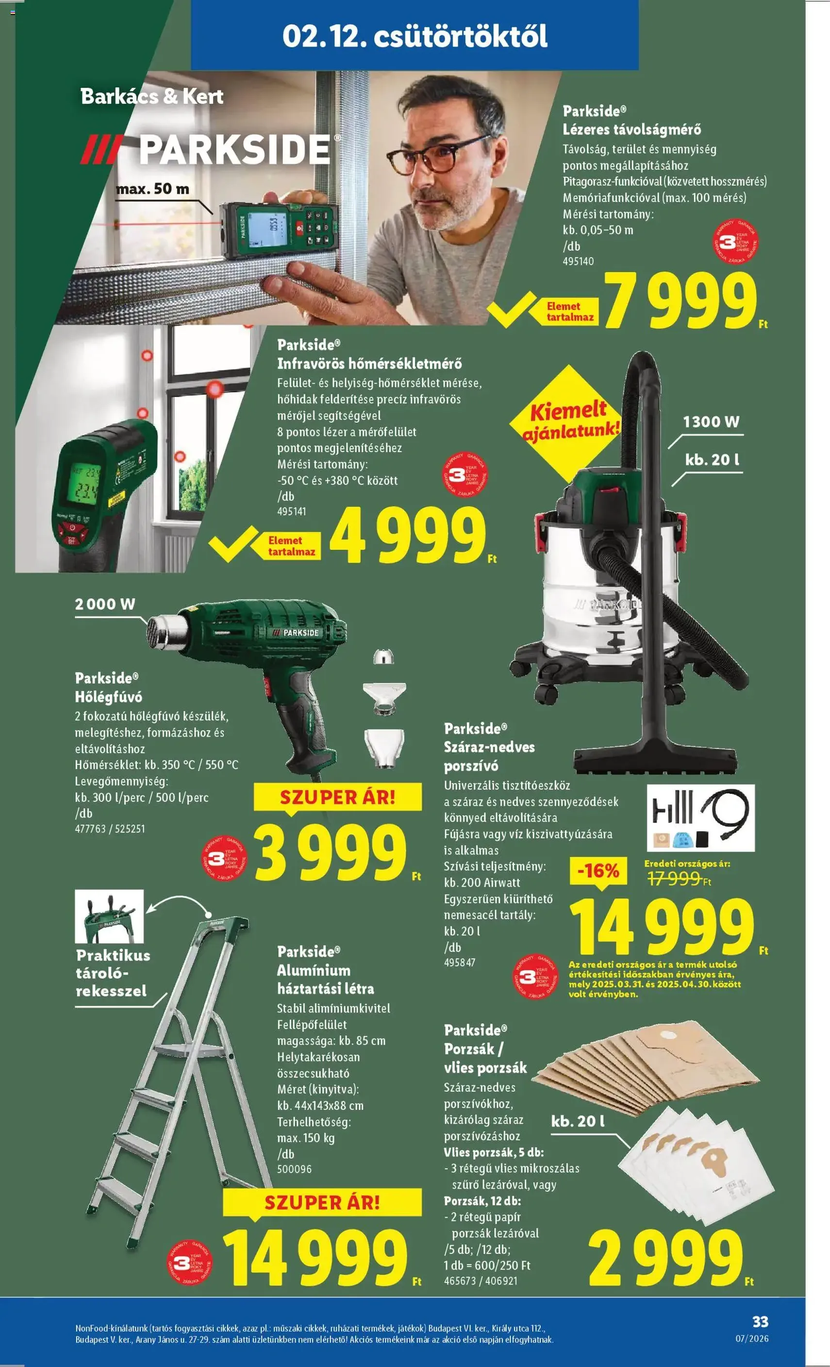 Lidl Akciós újság - 2026.02.12. érvényes szórólap 33 oldal 62 oldalból