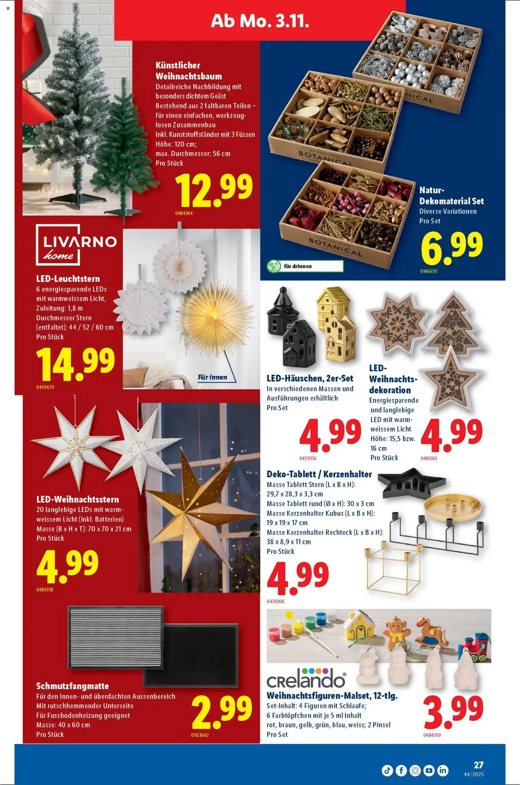 Lidl Aktionen - Gültiger Prospekt ab 30.10.2025, Seite 27 von insgesamt 32 Lidl Aktionen - Gültiger Prospekt ab 30.10.2025, Seite 27 von insgesamt 32