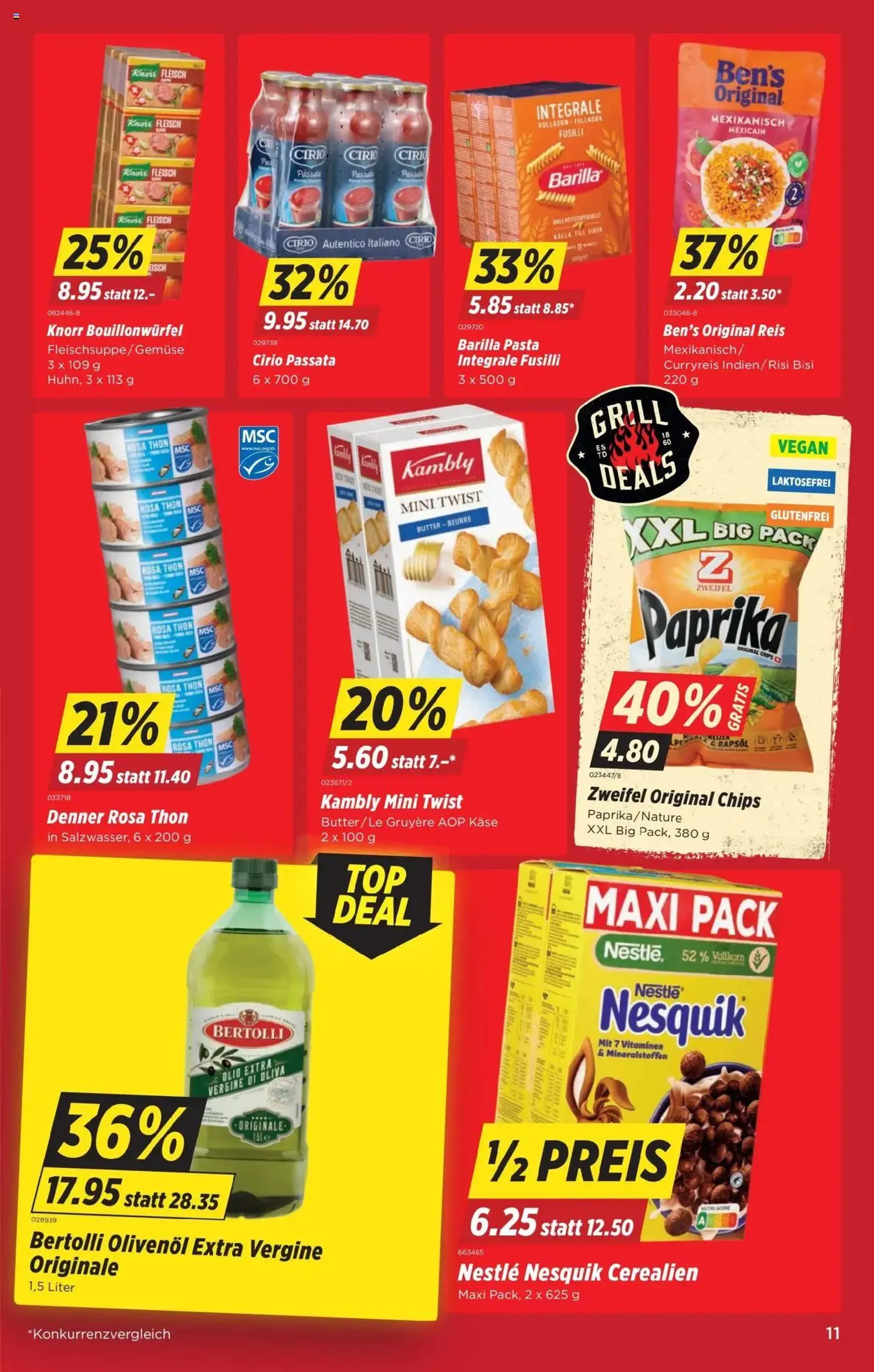 Denner Aktionen - Gültiger Prospekt ab 02.09.2025, Seite 11 von insgesamt 24 Denner Aktionen - Gültiger Prospekt ab 02.09.2025, Seite 11 von insgesamt 24