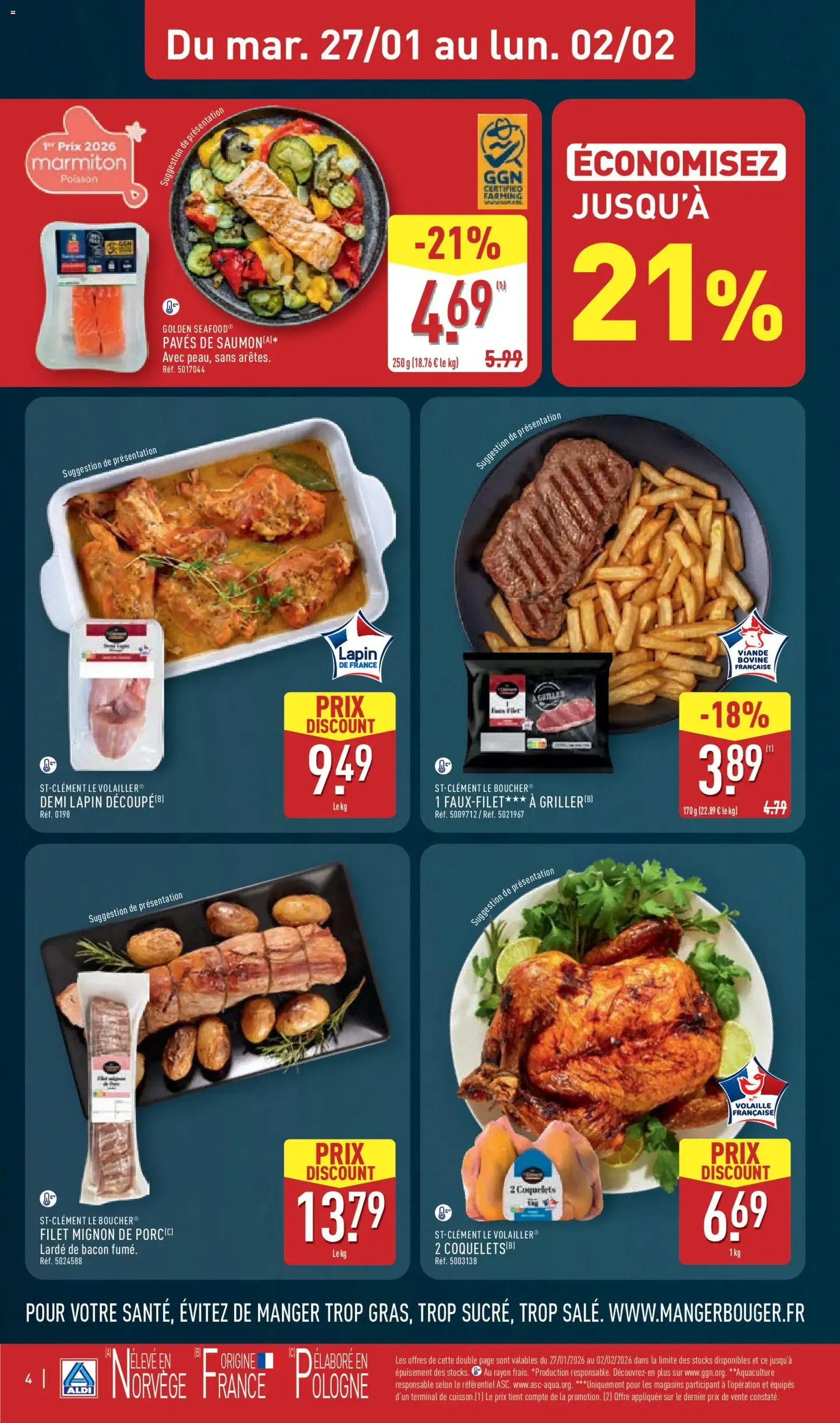 Aldi - Catalogue de la semaine 5 - brochure valable à partir du 27/01/2026, page 6 sur 44