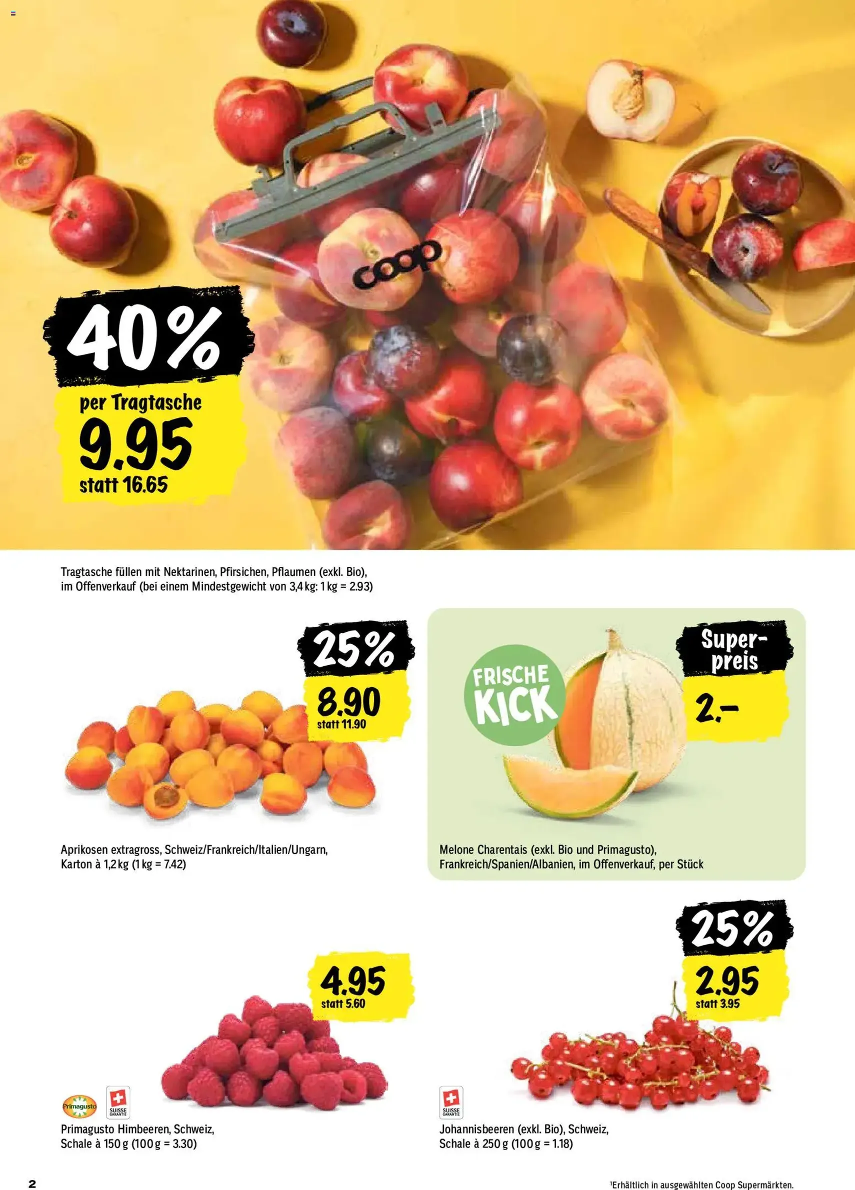 Coop aktionen - Gültiger Prospekt ab 23.07.2026, Seite 2 von insgesamt 24