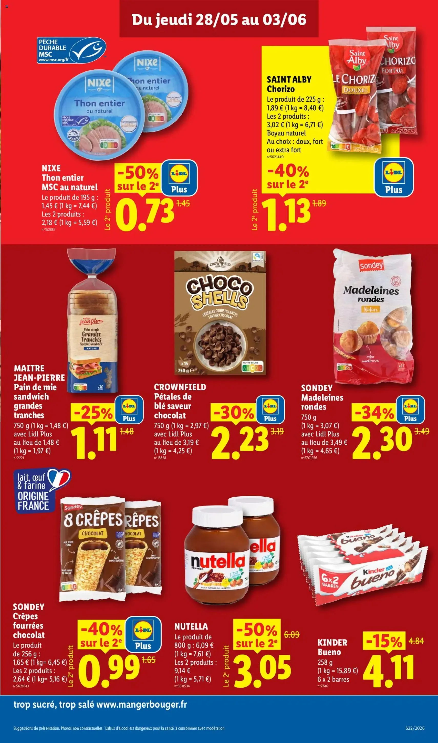 LIDL catalogue - brochure valable à partir du 28/05/2026, page 13 sur 69