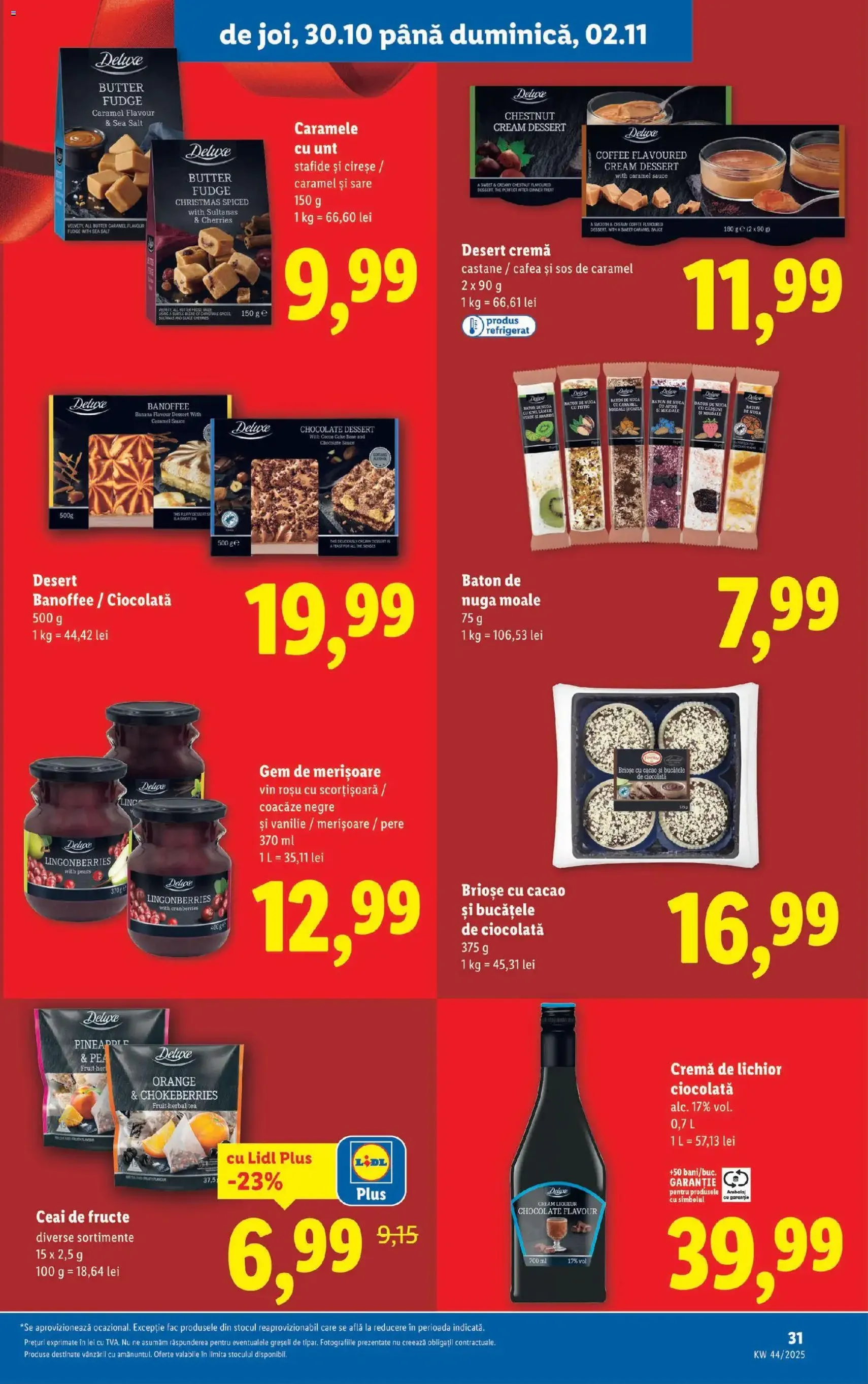 Catalog Lidl - cataloage valabile începând cu 27.10.2025 pagina 31 din 40 Catalog Lidl - cataloage valabile începând cu 27.10.2025 pagina 31 din 40
