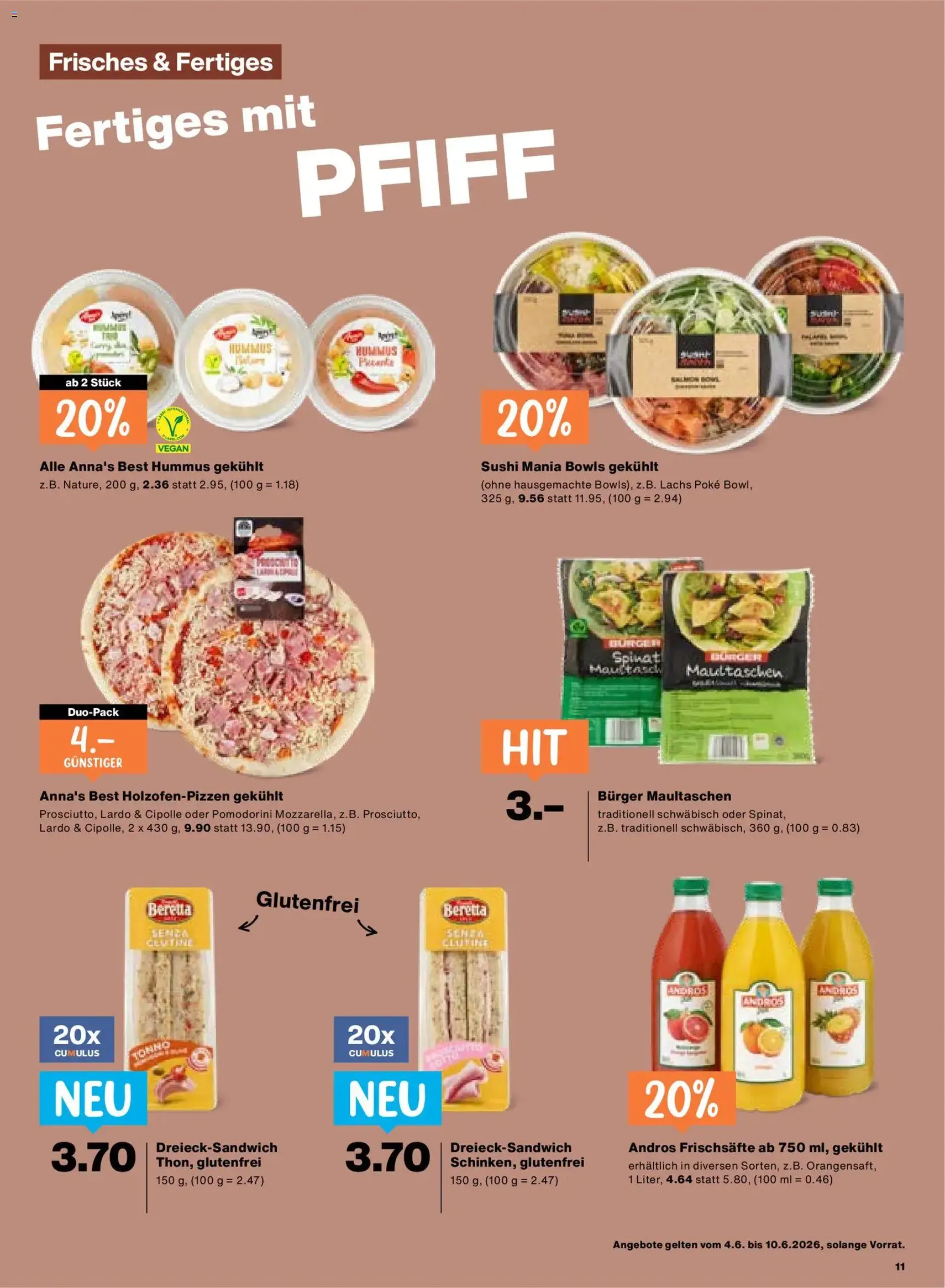 Migros aktionen - Gültiger Prospekt ab 04.06.2026, Seite 11 von insgesamt 24