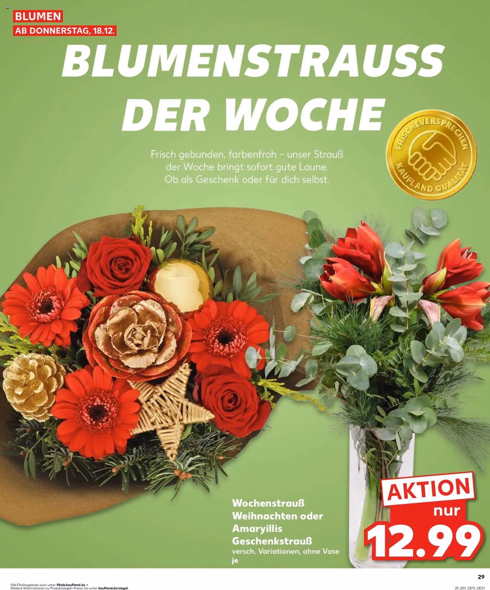 Kaufland Prospekt - Gültiger Prospekt ab 18.12.2025, Seite 29 von insgesamt 38