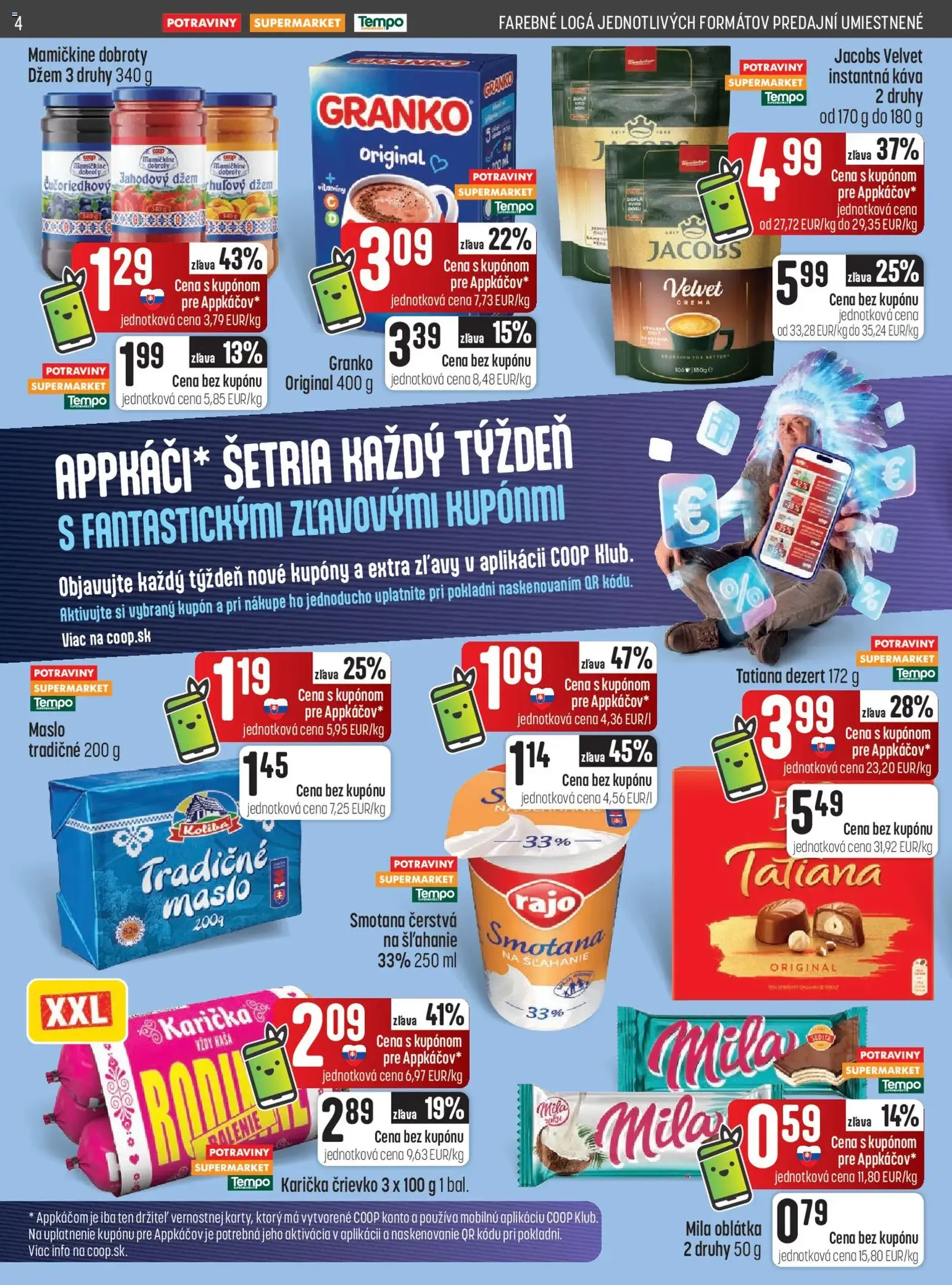 COOP Jednota leták - platný leták od 01.10.2026 strana 4 z 28