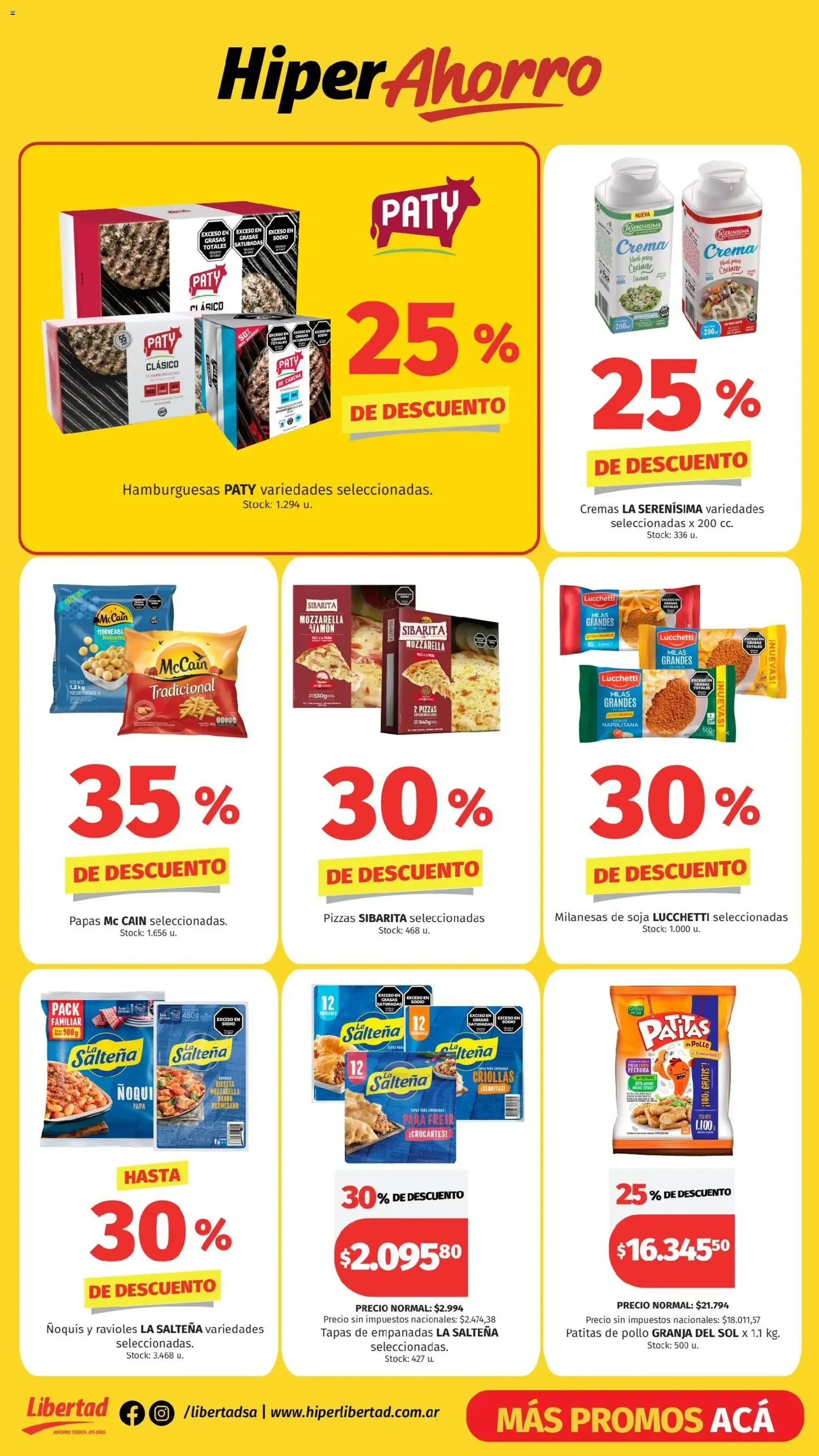 Hipermercado Libertad catálogo - folleto válido desde 09/10/2025 página 3 de 13 Hipermercado Libertad catálogo - folleto válido desde 09/10/2025 página 3 de 13