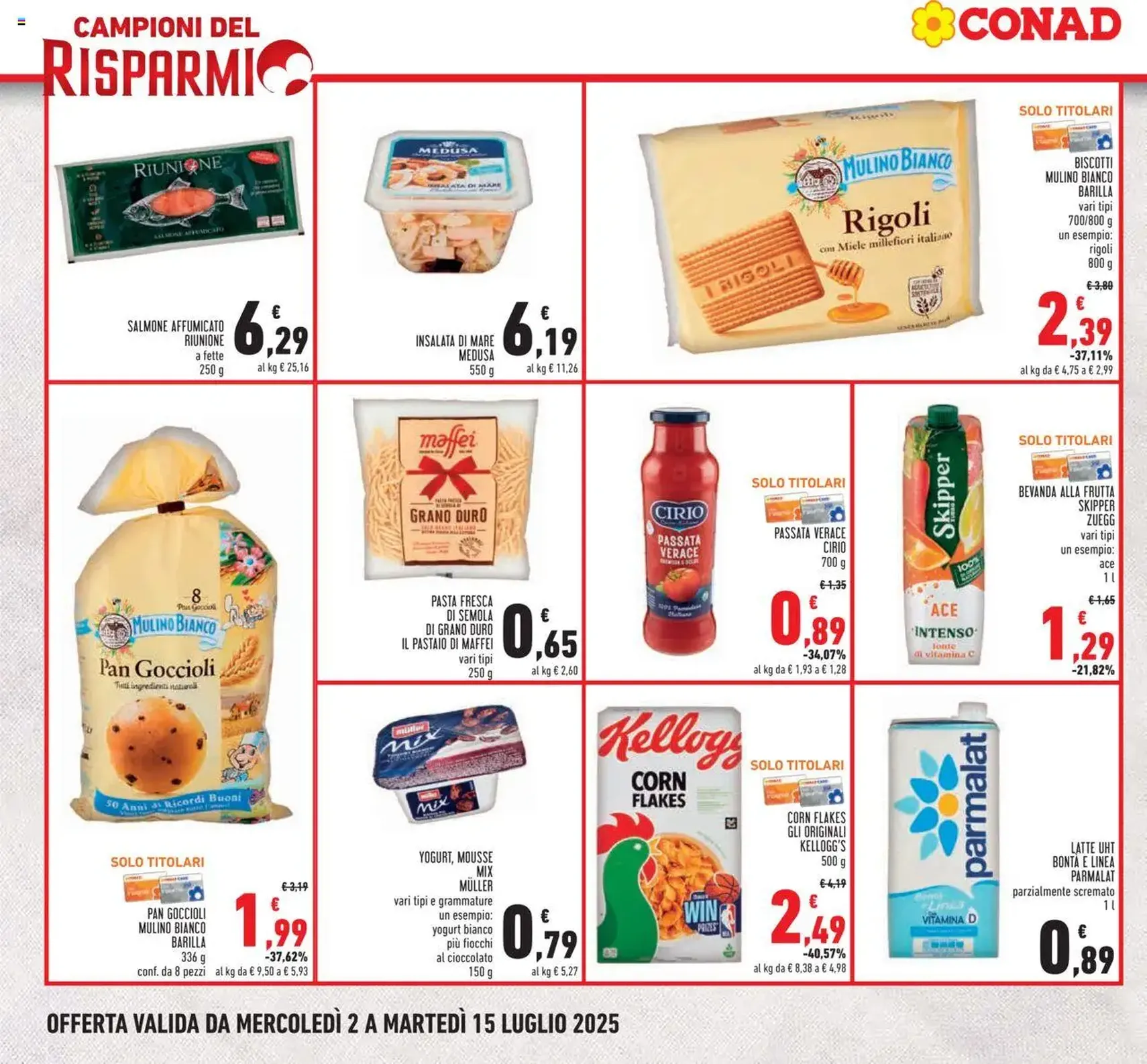 Volantino Conad - volantino valido dal 02/07/2025 pagina 2 di 28