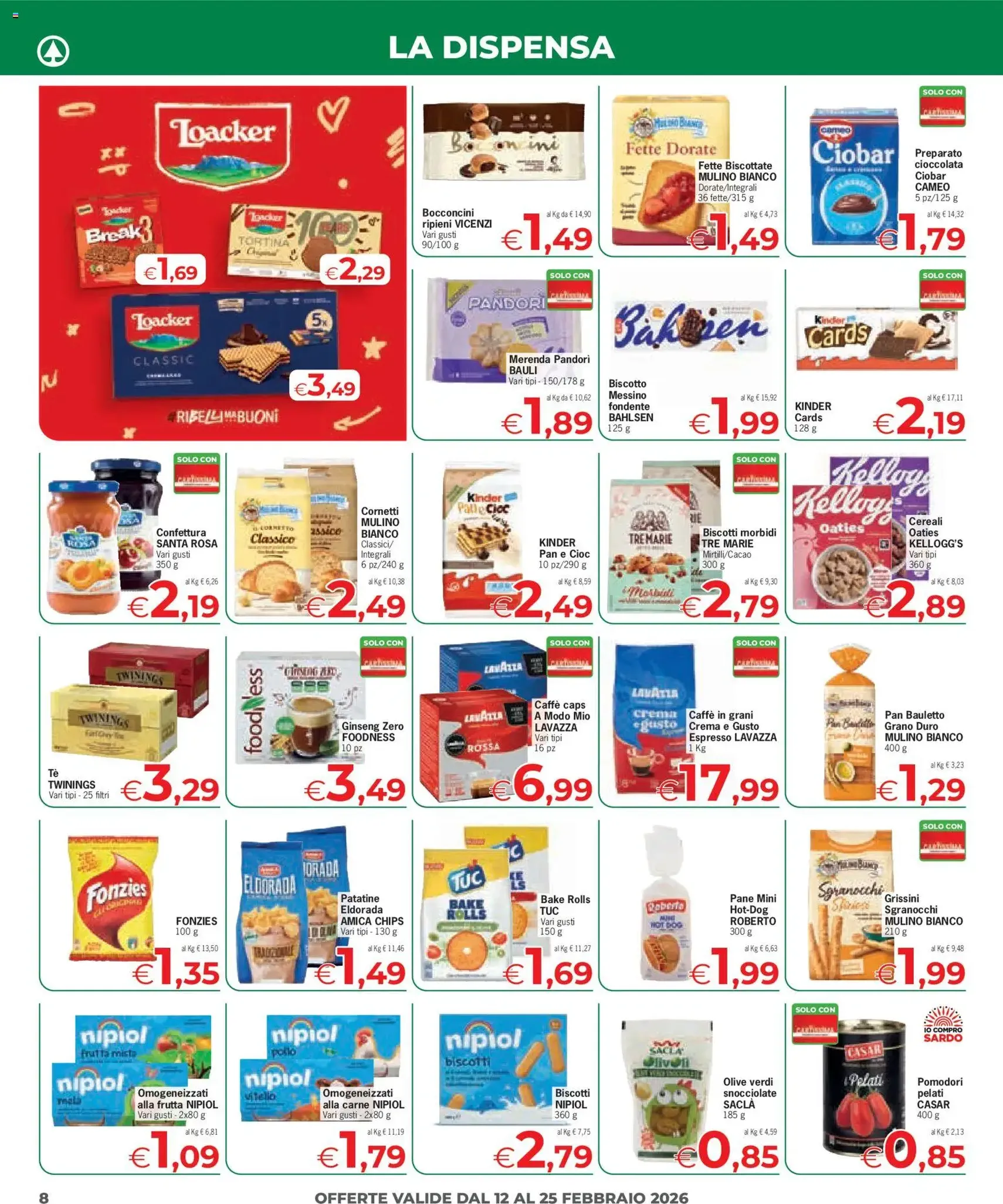 Despar Sardegna catalogo - volantino valido dal 12/02/2026 pagina 8 di 12