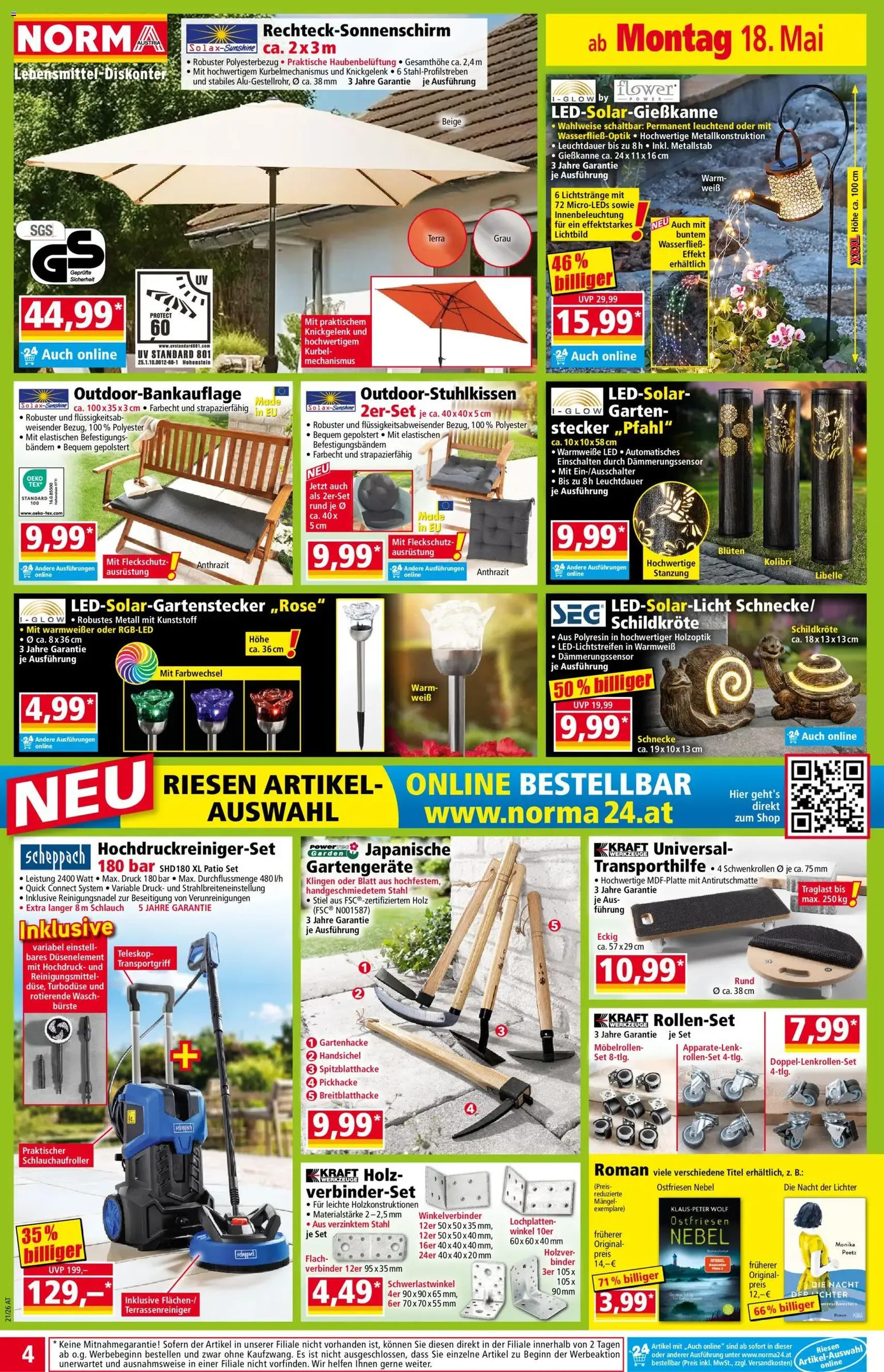 Norma Flugblatt - Gültiger Prospekt ab 18.05.2026, Seite 4 von insgesamt 20