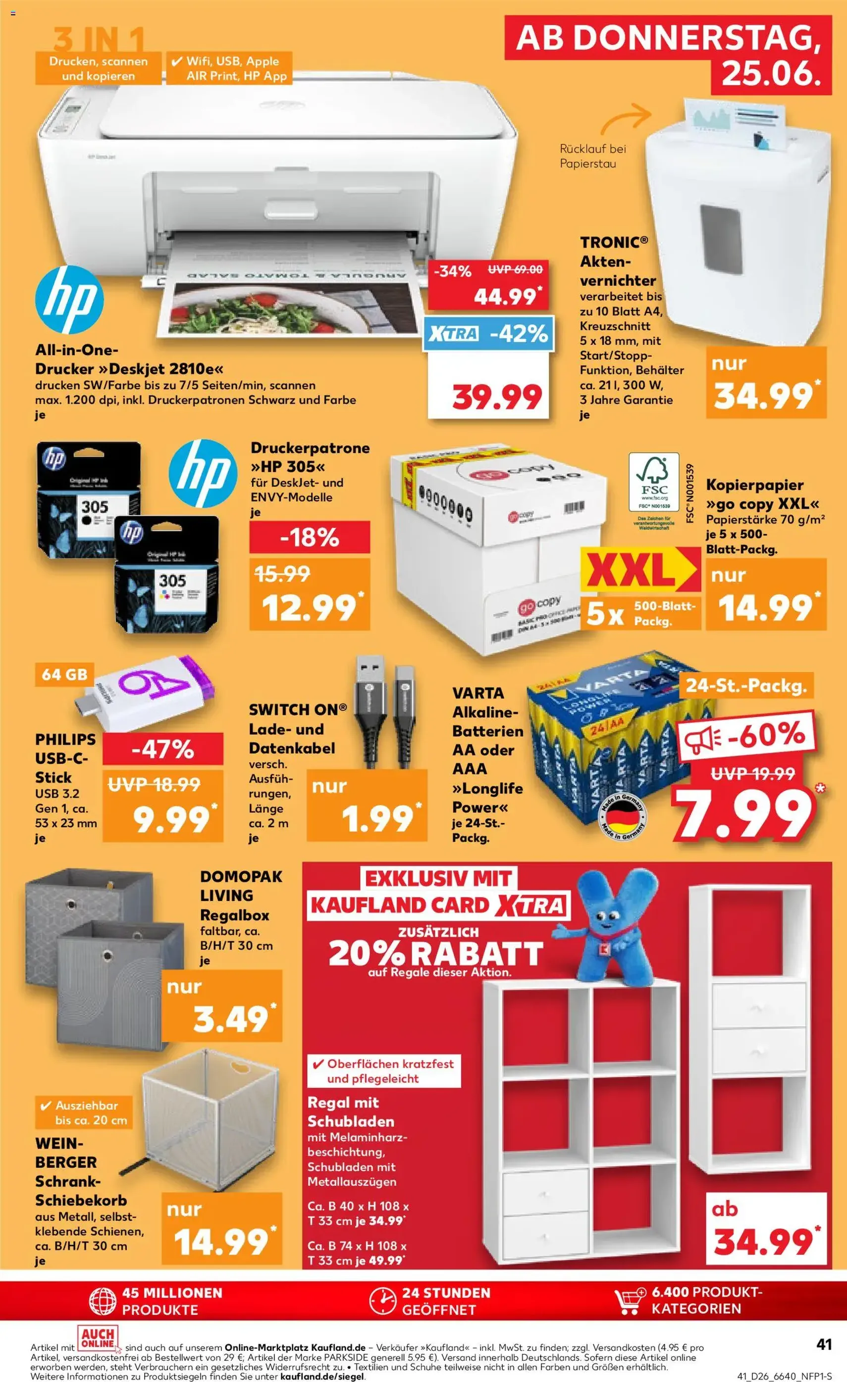 Kaufland Prospekt - Gültiger Prospekt ab 25.06.2026, Seite 41 von insgesamt 58