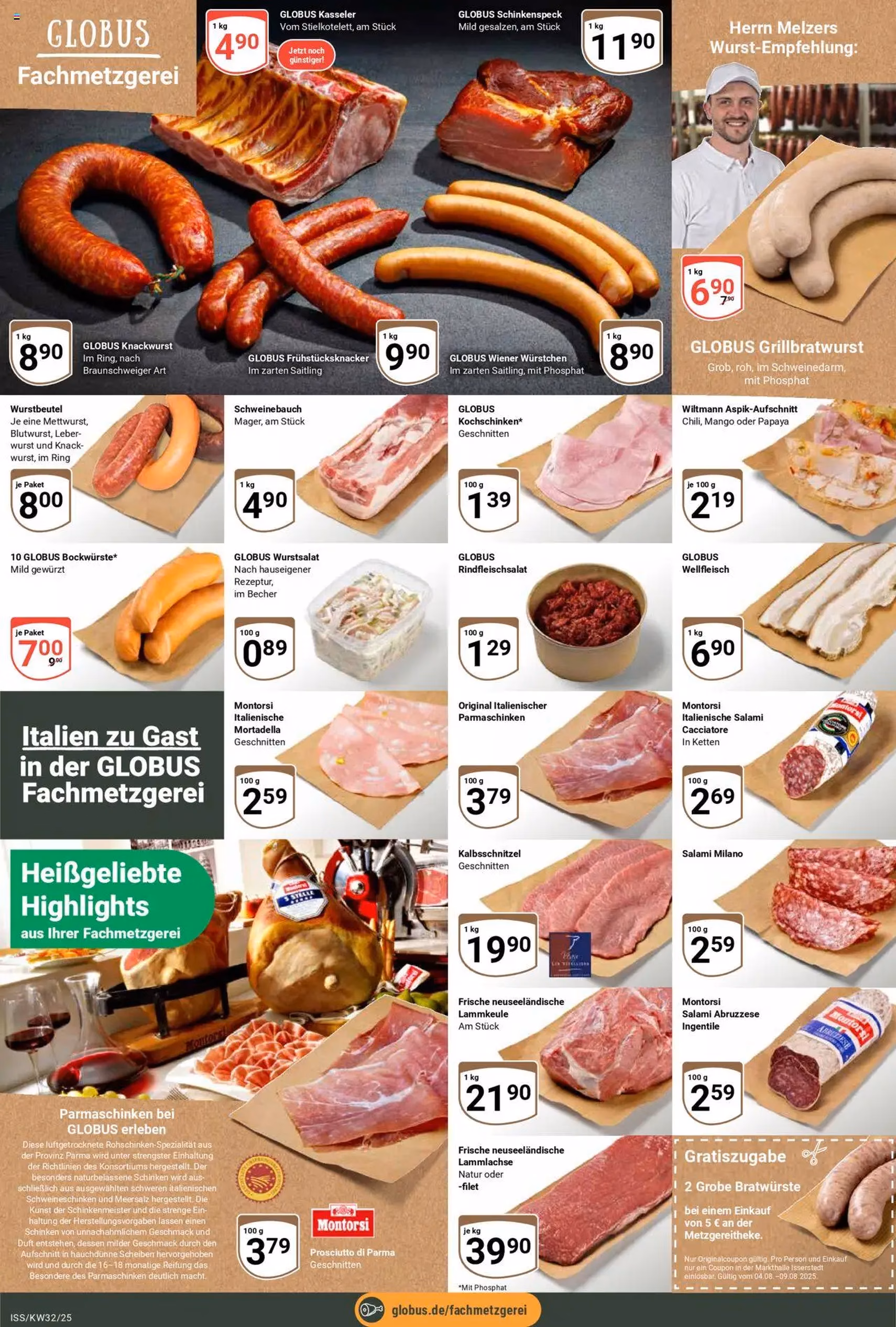 Globus Prospekt - Gültiger Prospekt ab 04.08.2025, Seite 12 von insgesamt 29 Globus Prospekt - Gültiger Prospekt ab 04.08.2025, Seite 12 von insgesamt 29