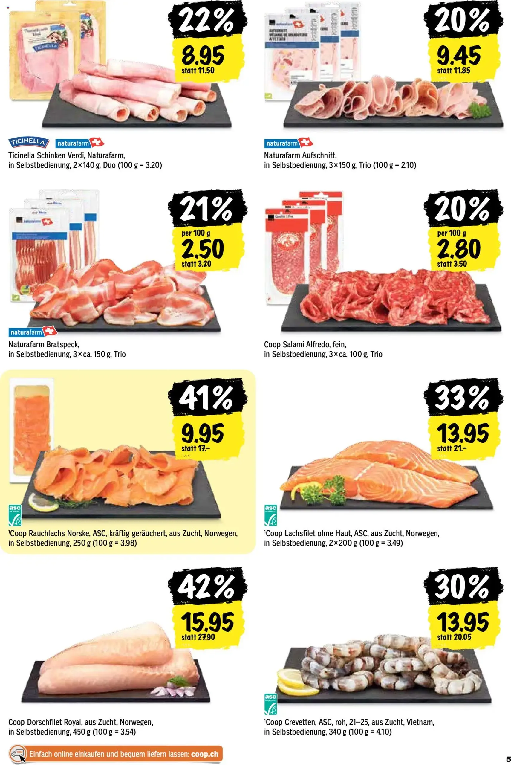 Coop aktionen - Gültiger Prospekt ab 07.05.2026, Seite 5 von insgesamt 24