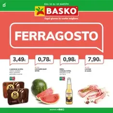 Volantino Basko - anteprima volantino valido dal 12/08/2025