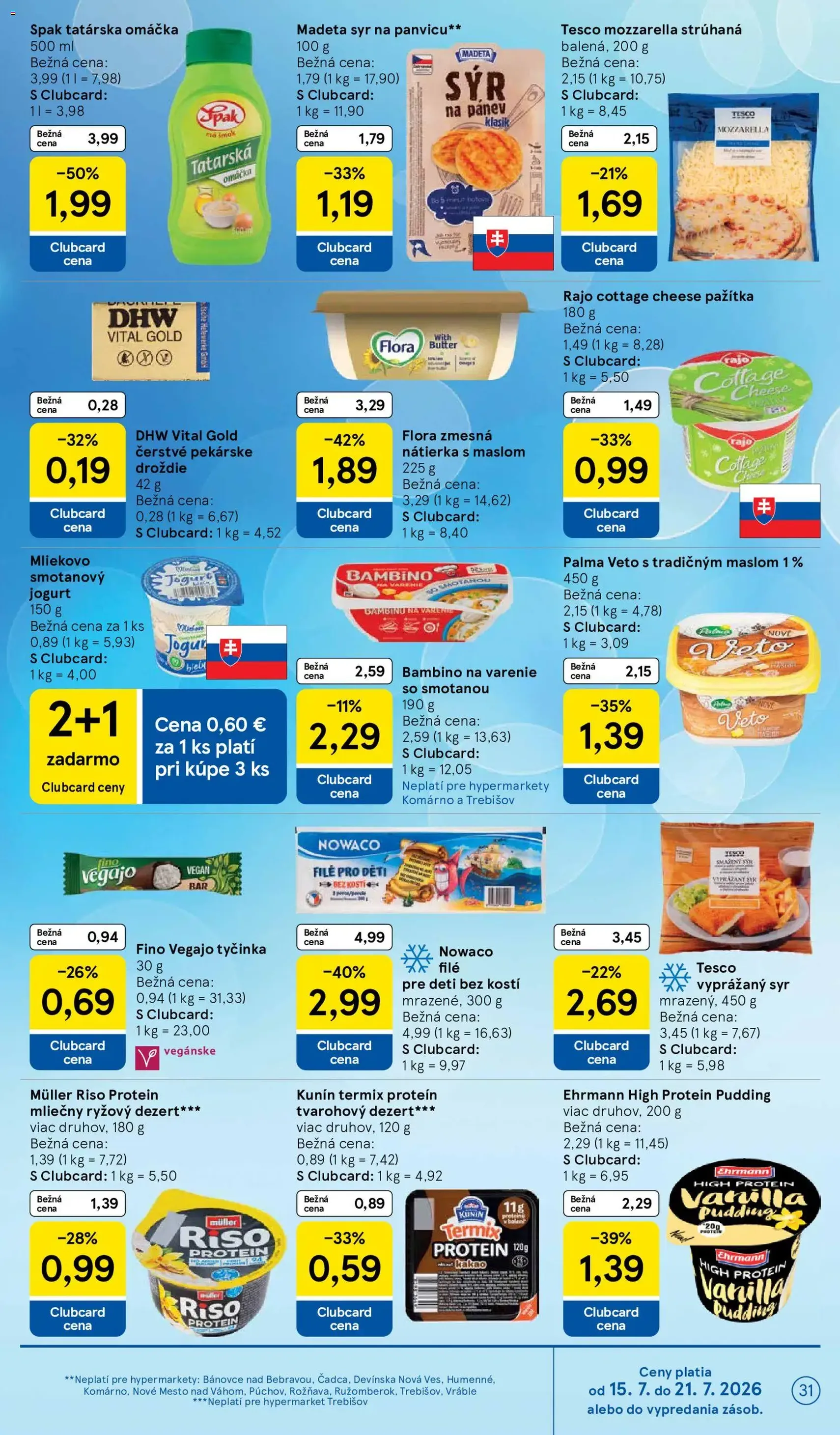 Tesco Hypermarket - leták - platný leták od 15.07.2026 strana 31 z 52