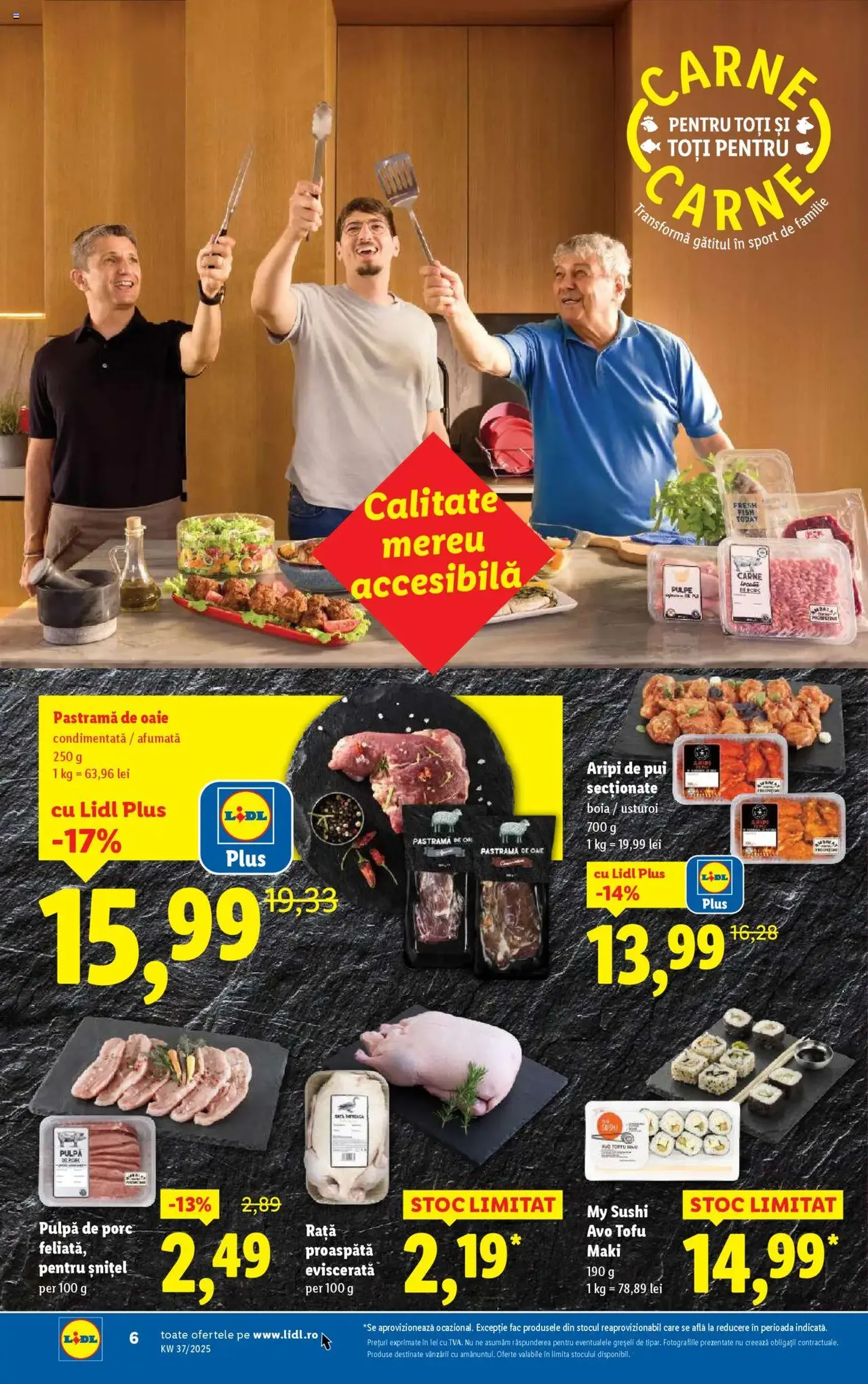 Catalog Lidl - cataloage valabile începând cu 08.09.2025 pagina 6 din 68 Catalog Lidl - cataloage valabile începând cu 08.09.2025 pagina 6 din 68