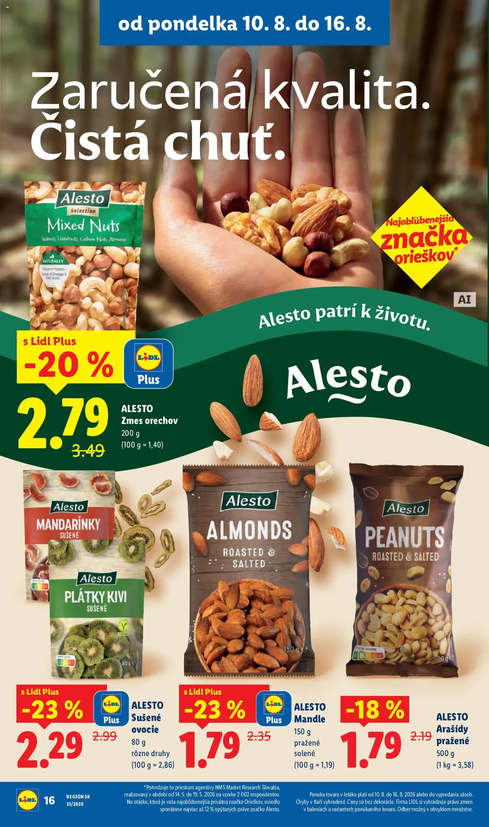 Lidl leták - platný leták od 10.08.2026 strana 20 z 97
