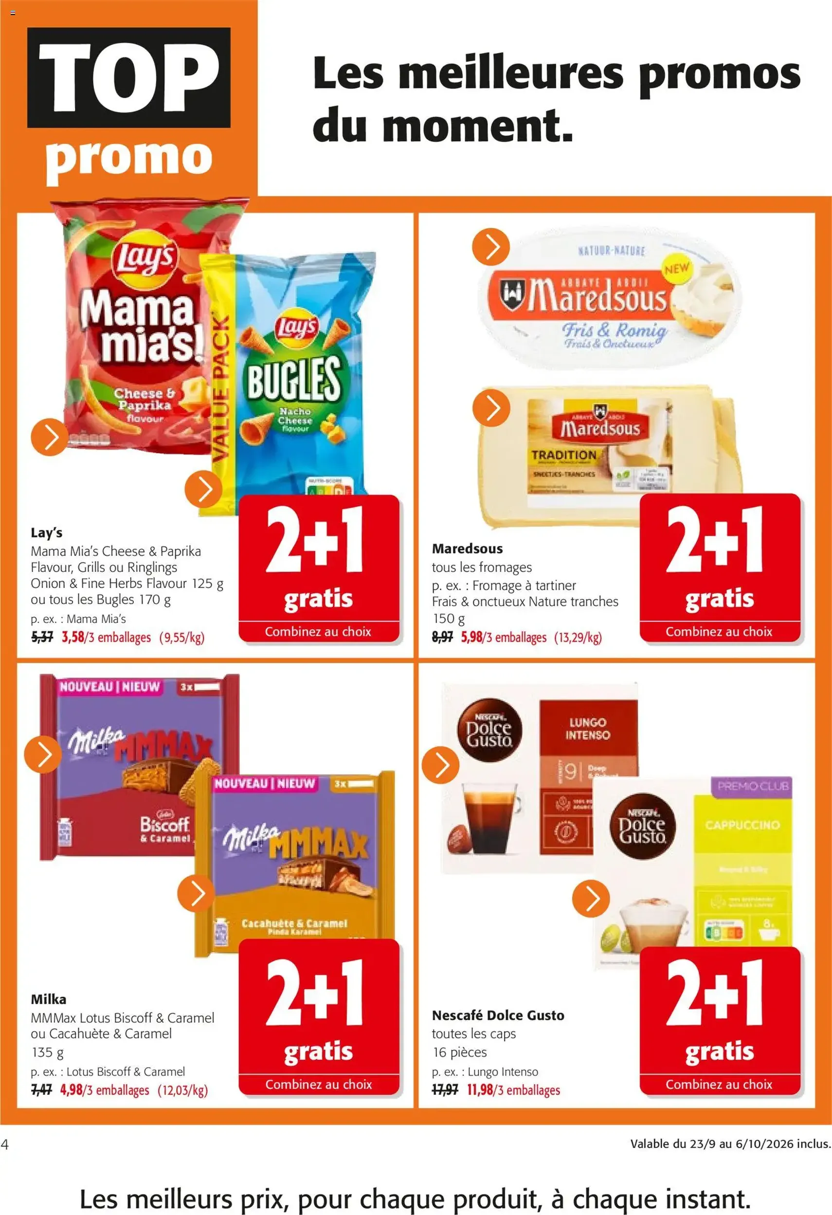 Colruyt catalogue - brochure valable à partir du 23/09/2026, page 4 sur 34