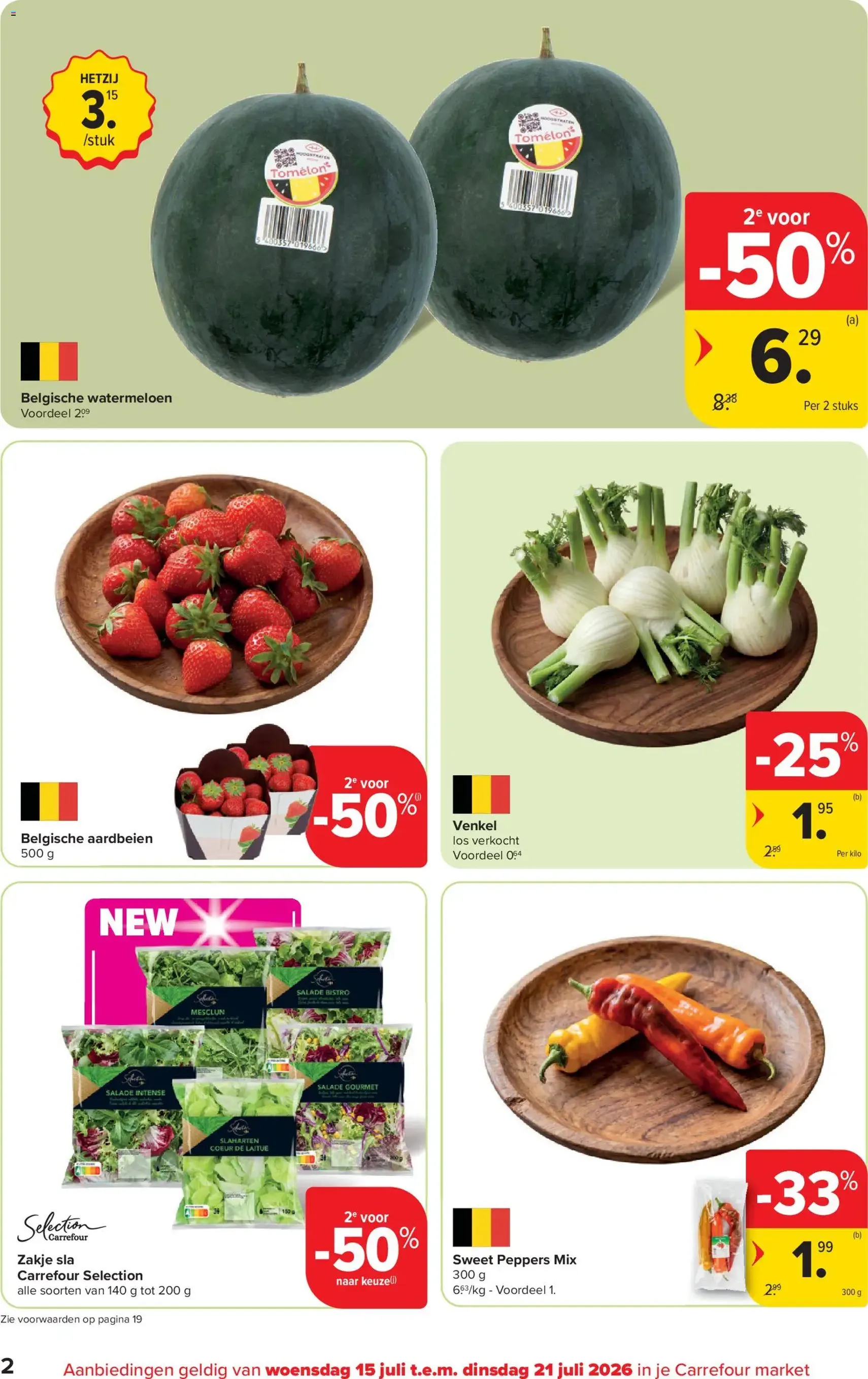 Carrefour market folder week 29 - geldige folder vanaf 15/07/2026 pagina 2 van 20