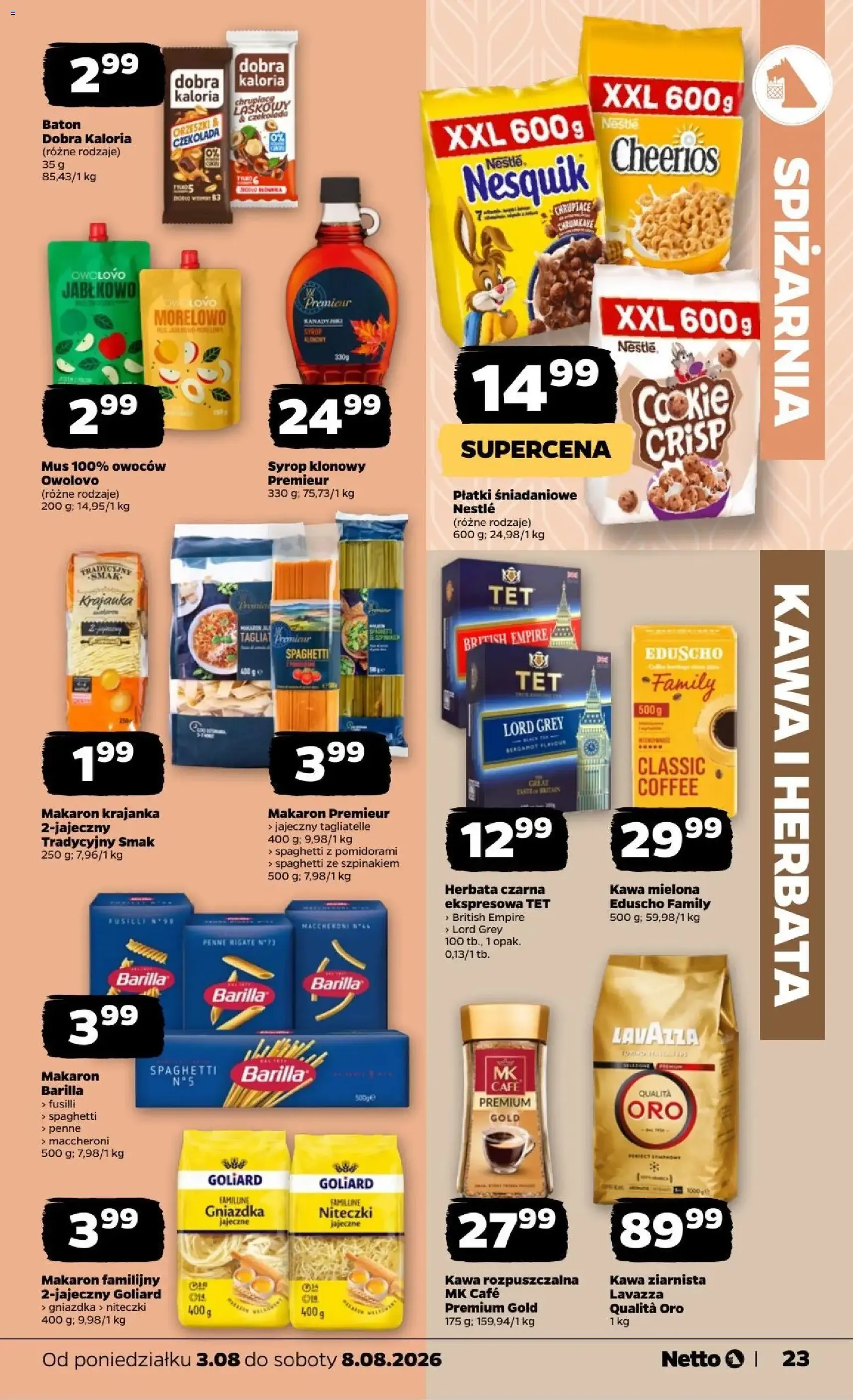 Netto gazetka od poniedziałku - ważny gazetka od 03.08.2026 strona 23 z 37