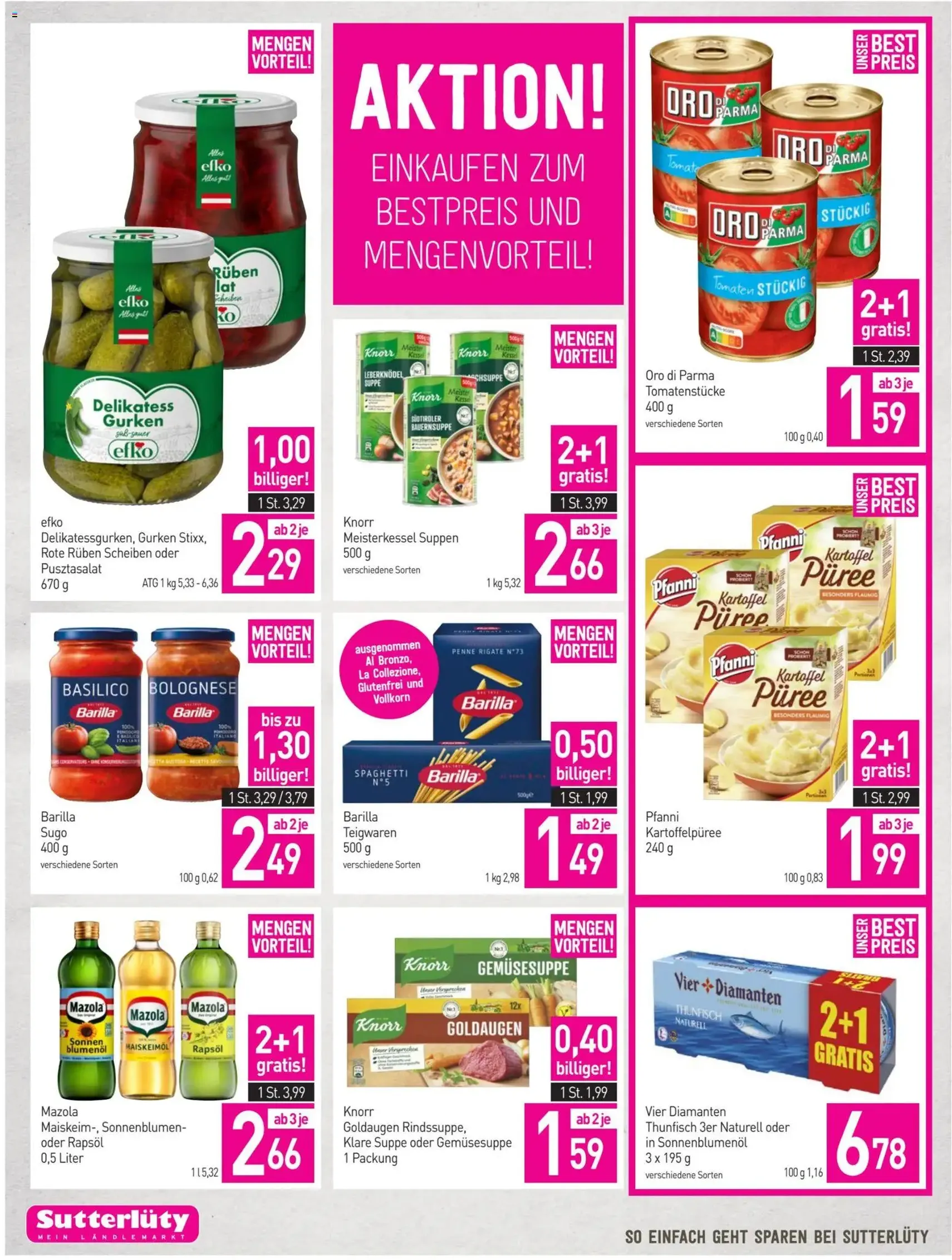 Sutterlüty Flugblatt - Gültiger Prospekt ab 04.12.2025, Seite 20 von insgesamt 24