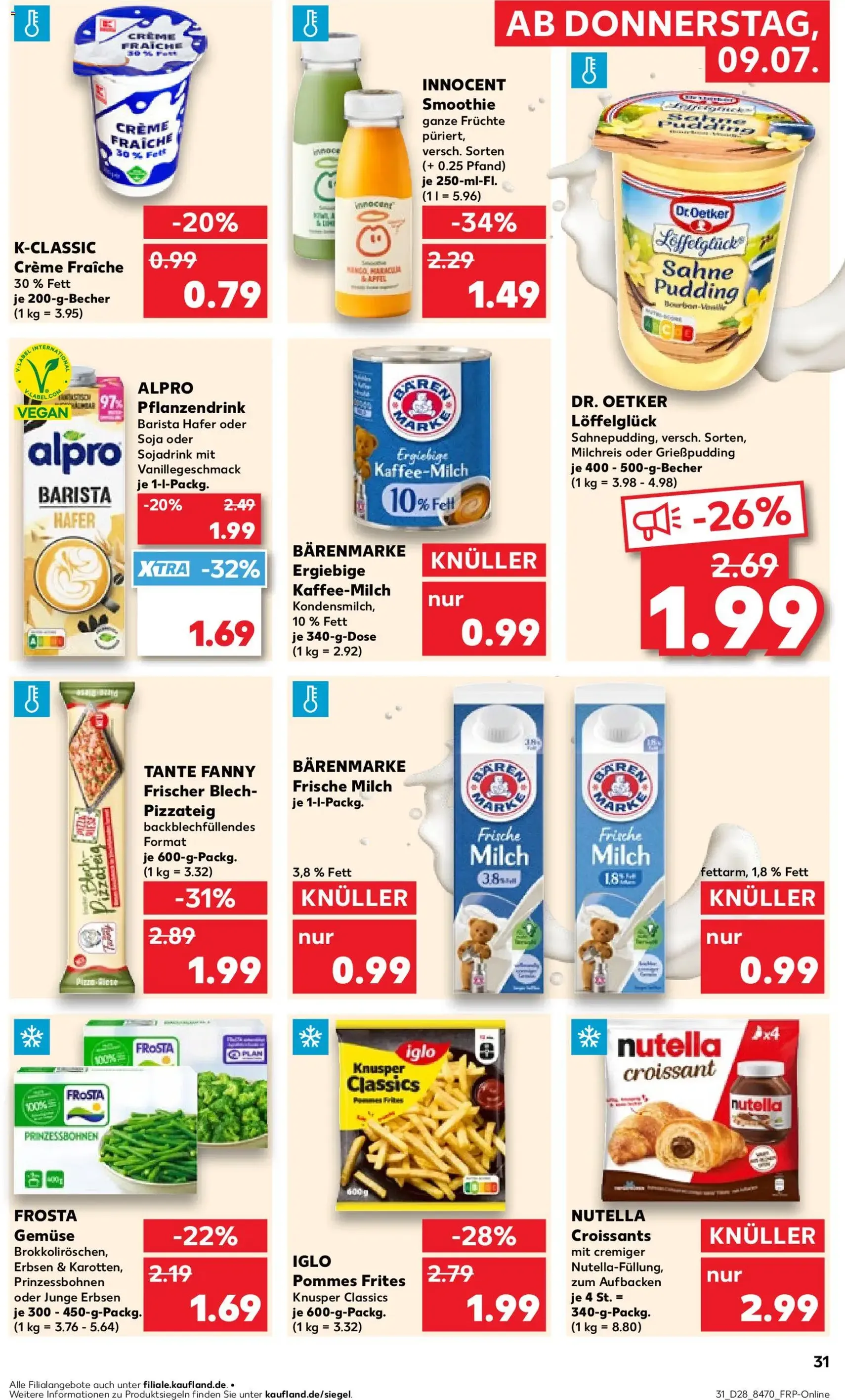 Kaufland DE -DE Folder - geldige folder vanaf 09-07-2026 pagina 31 van 52