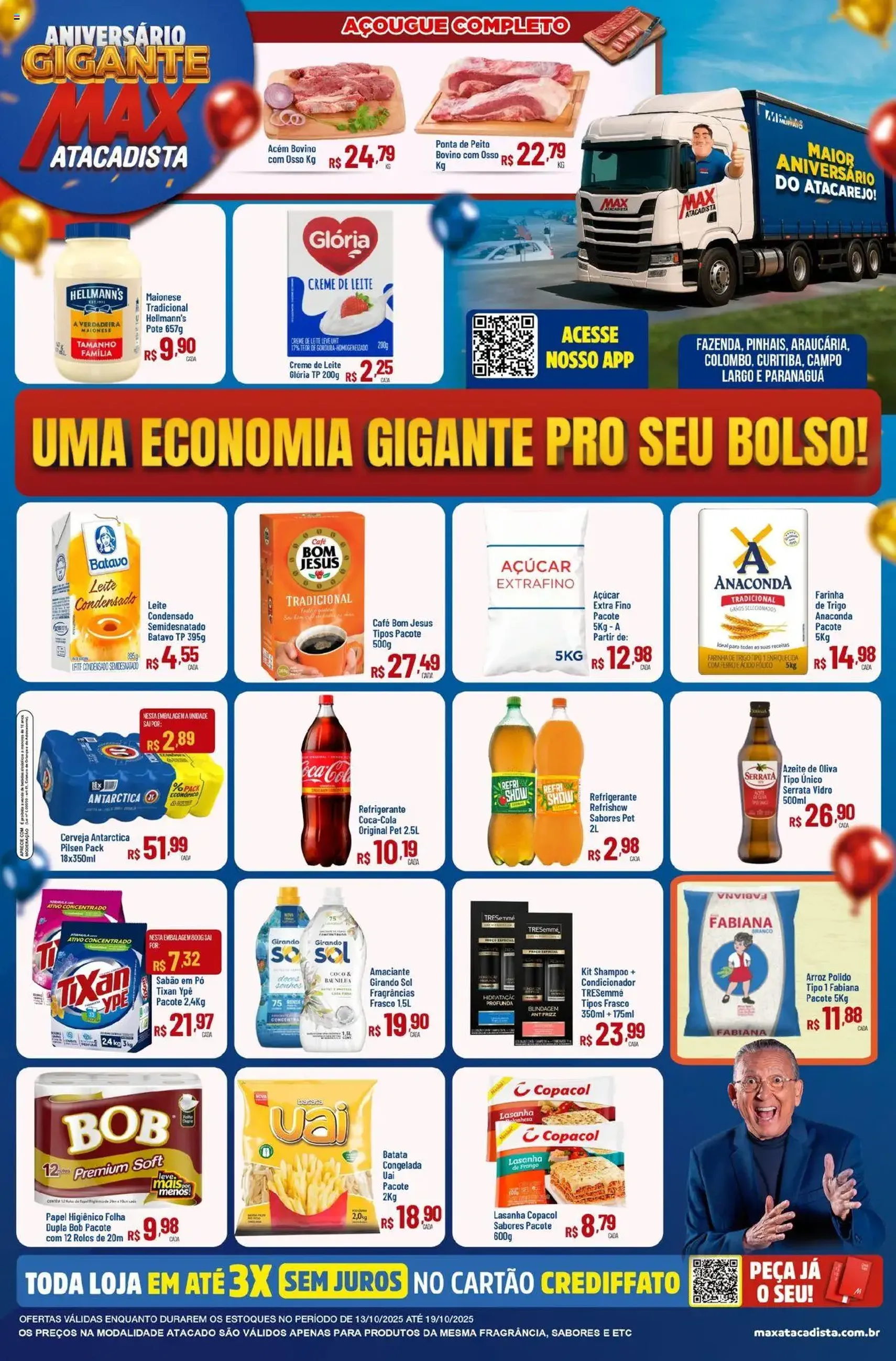 Max Atacadista - Ofertas da semana - folheto válido a partir de 13/10/2025 página 1 de 8 Max Atacadista - Ofertas da semana - folheto válido a partir de 13/10/2025 página 1 de 8