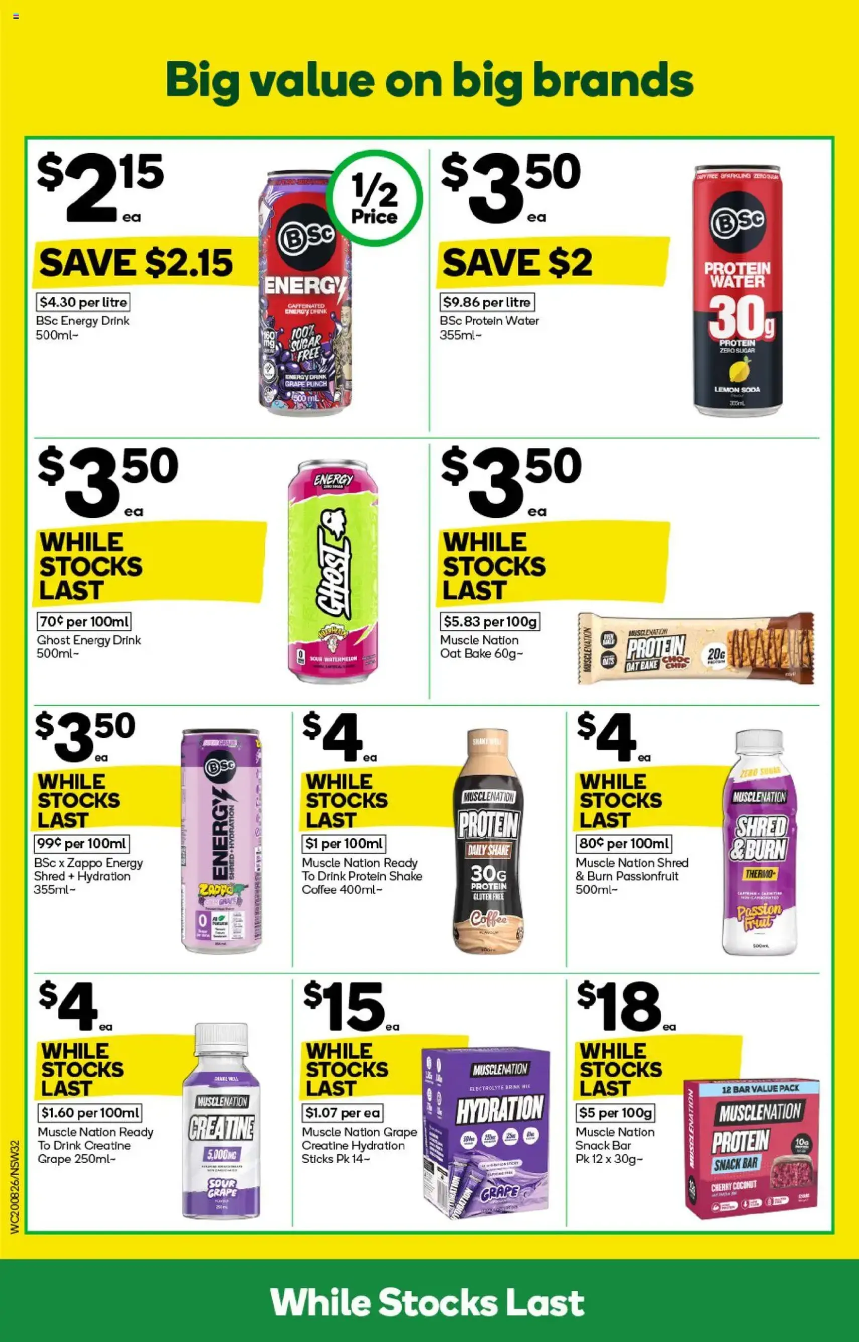 Weekly catalogue Woolworths NSW 20/08 - valid flyer from 20/08/2025, page 32 of 46 Weekly catalogue Woolworths NSW 20/08 - valid flyer from 20/08/2025, page 32 of 46