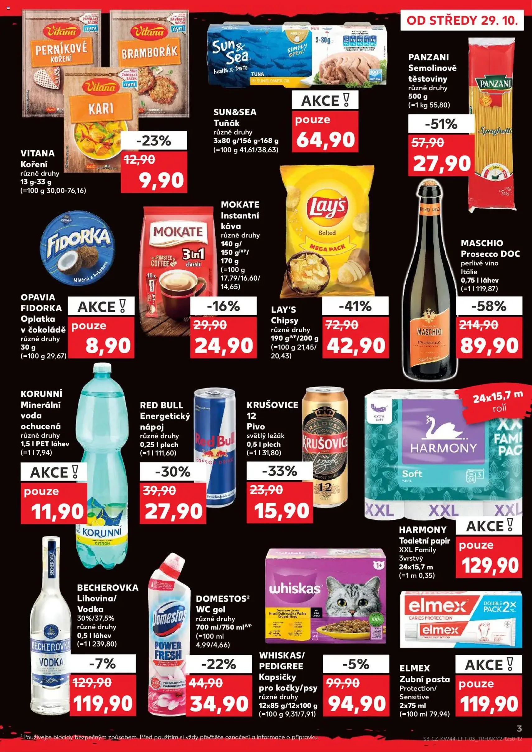 Kaufland leták - platný leták od 29.10.2025 strana 3 z 60