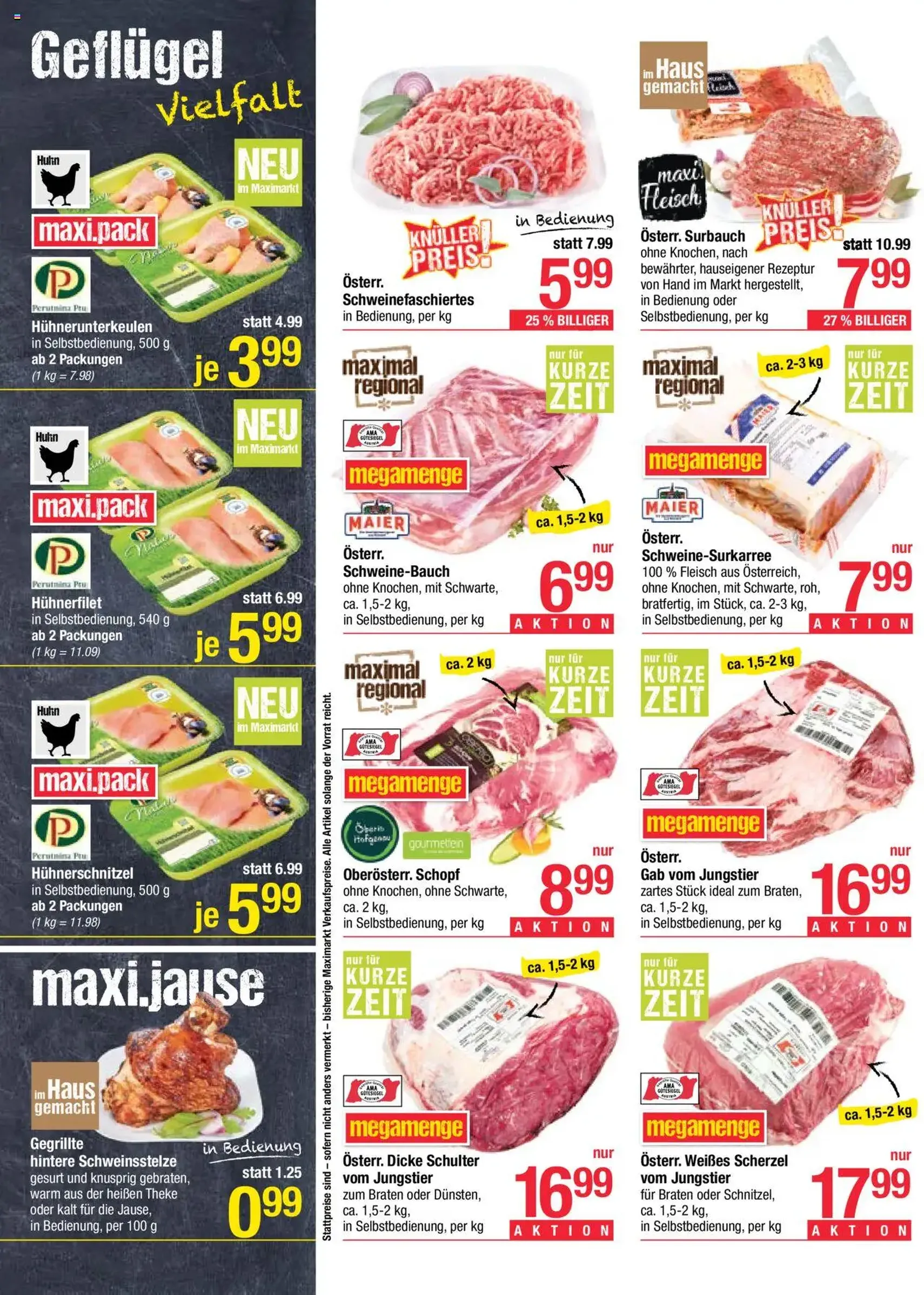 Maximarkt Flugblatt - Gültiger Prospekt ab 25.08.2025, Seite 8 von insgesamt 28 Maximarkt Flugblatt - Gültiger Prospekt ab 25.08.2025, Seite 8 von insgesamt 28