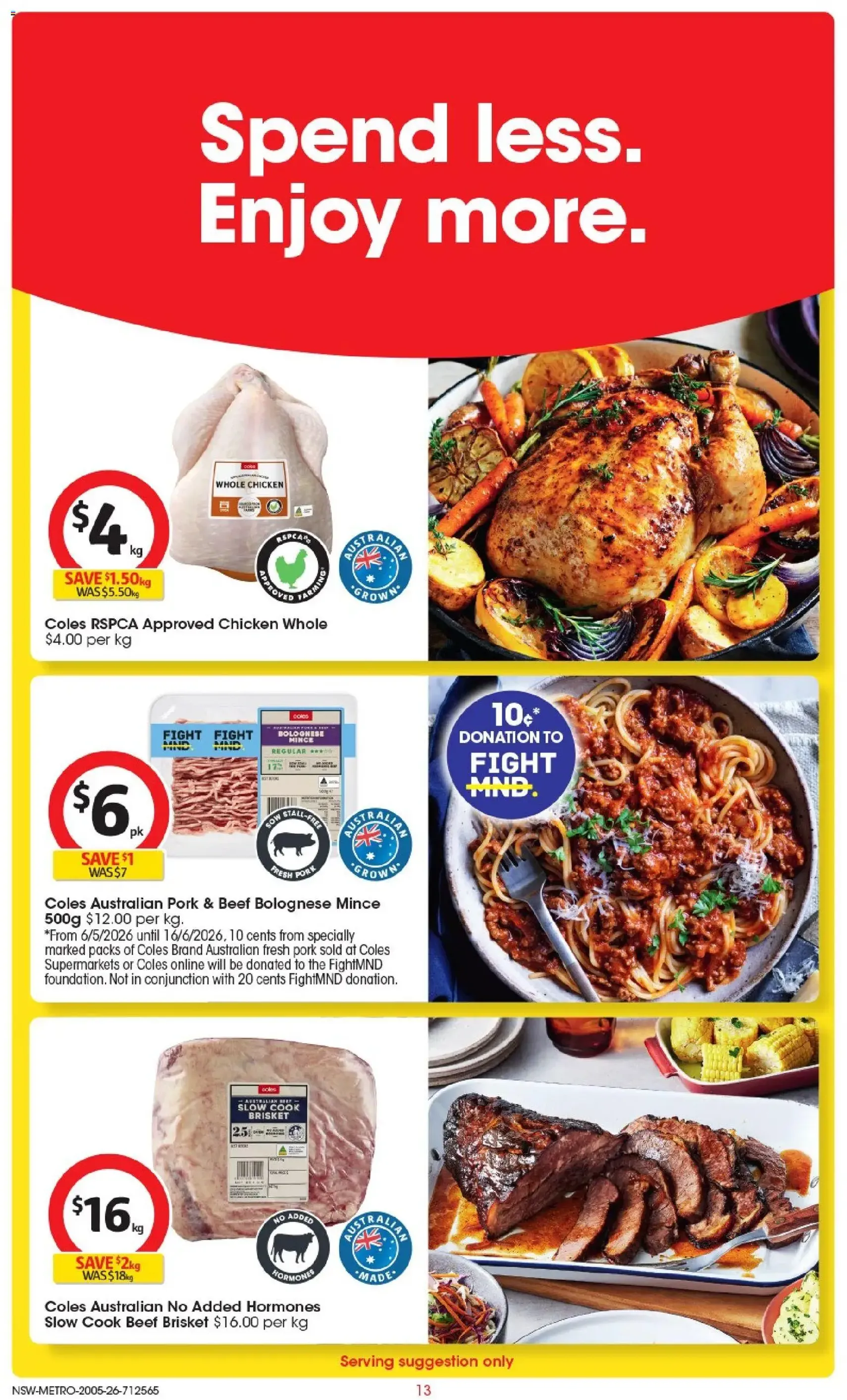 Coles catalogue - valid flyer from 19/05/2026, page 13 of 48