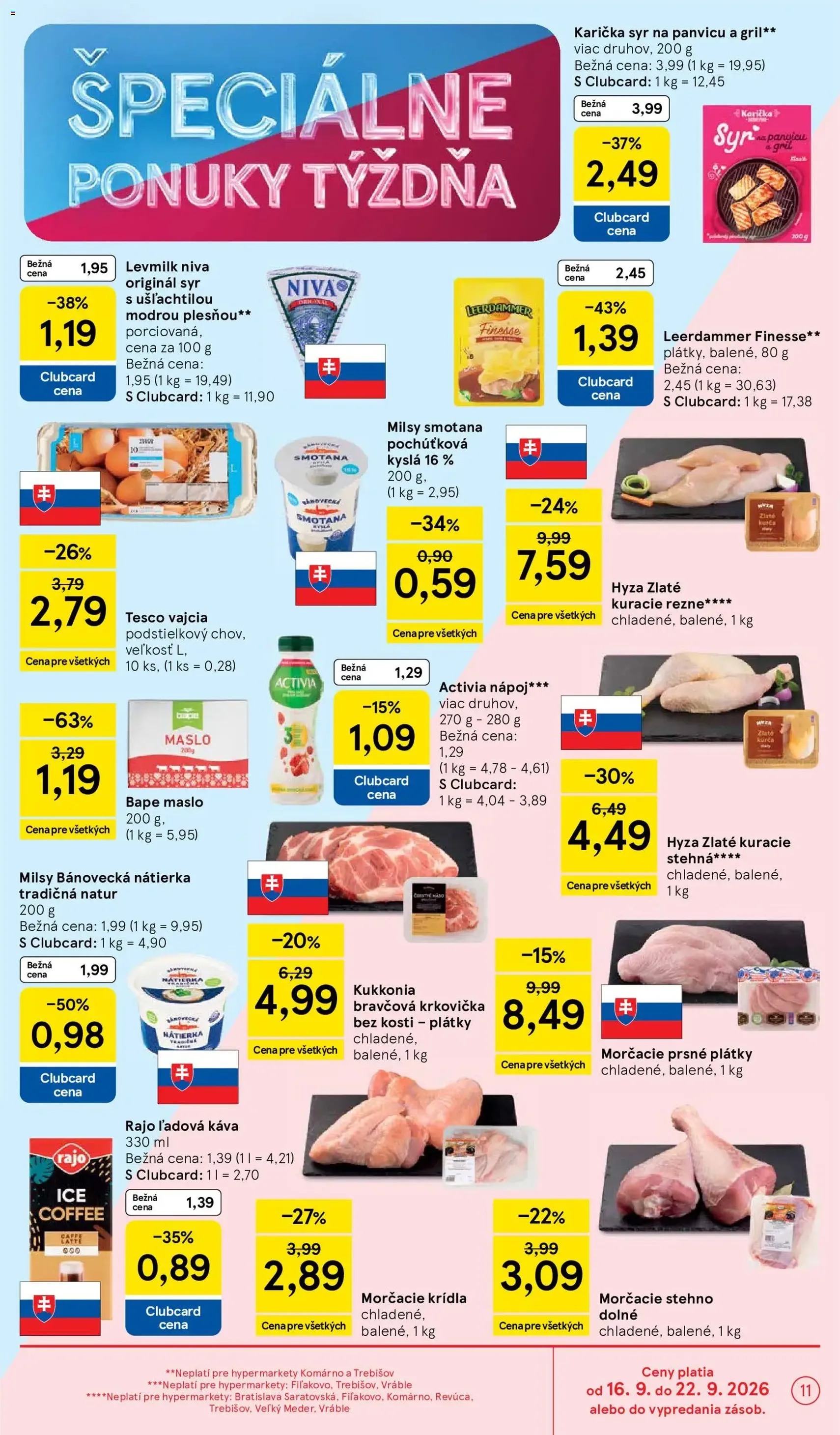 Tesco Hypermarket - leták - platný leták od 16.09.2026 strana 11 z 42