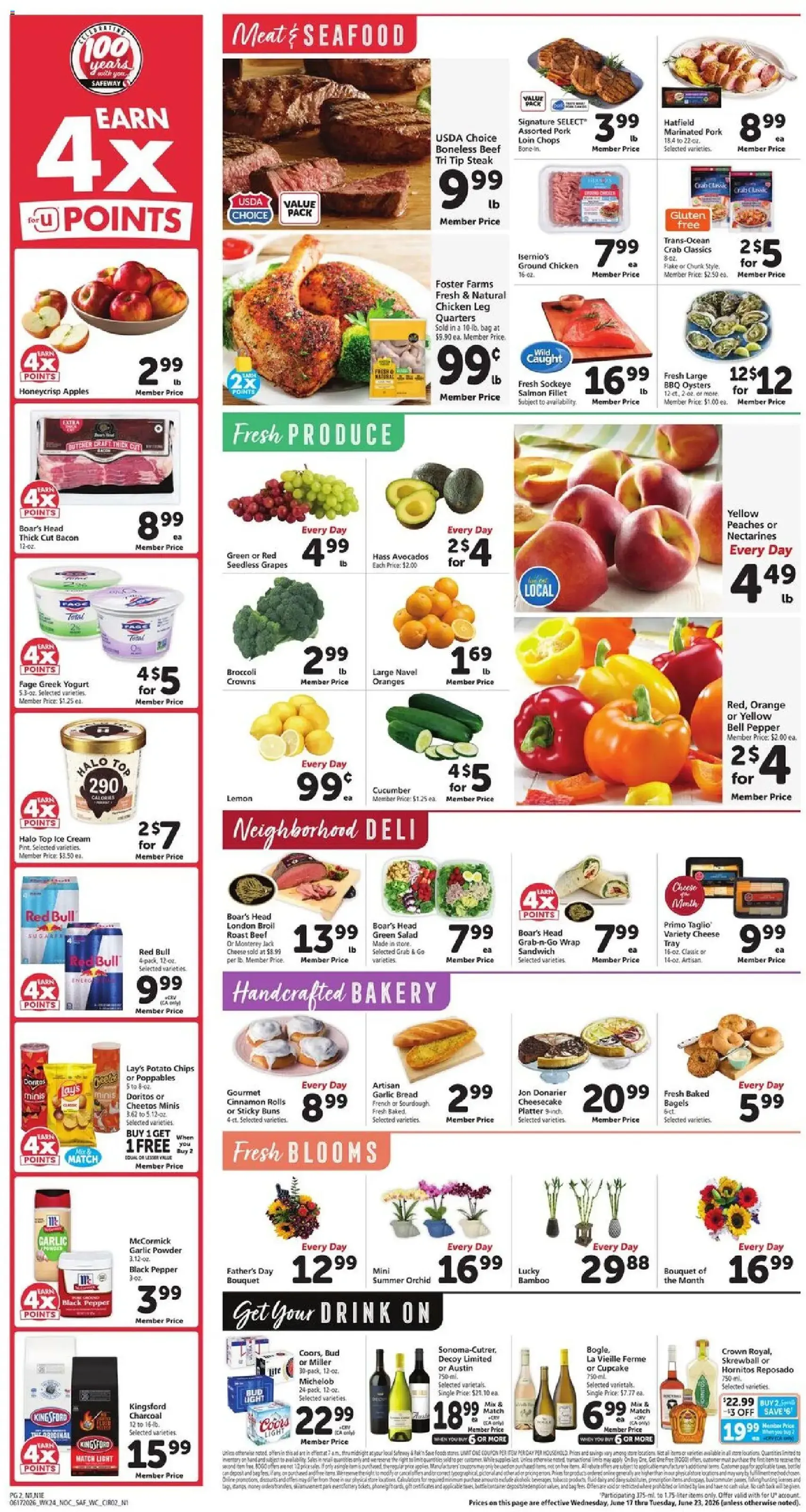 Safeway Weekly Ad - valid flyer from 06/17/2026, page 2 of 11